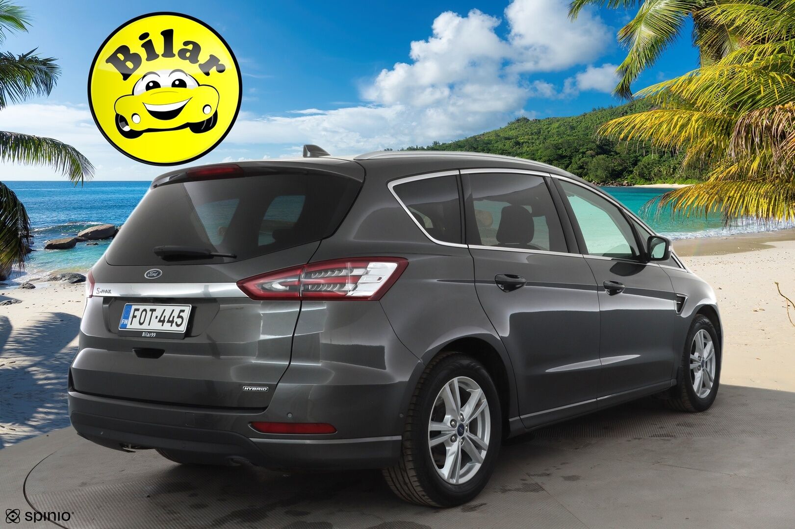 Ford S-Max 2022 2.5 Hybrid (HEV) 190hv autom. Titanium 5-ovinen 7-P - ACC | Koukku | Adapt.LED | SONY | NAVI | Keyless | P.Kamera
