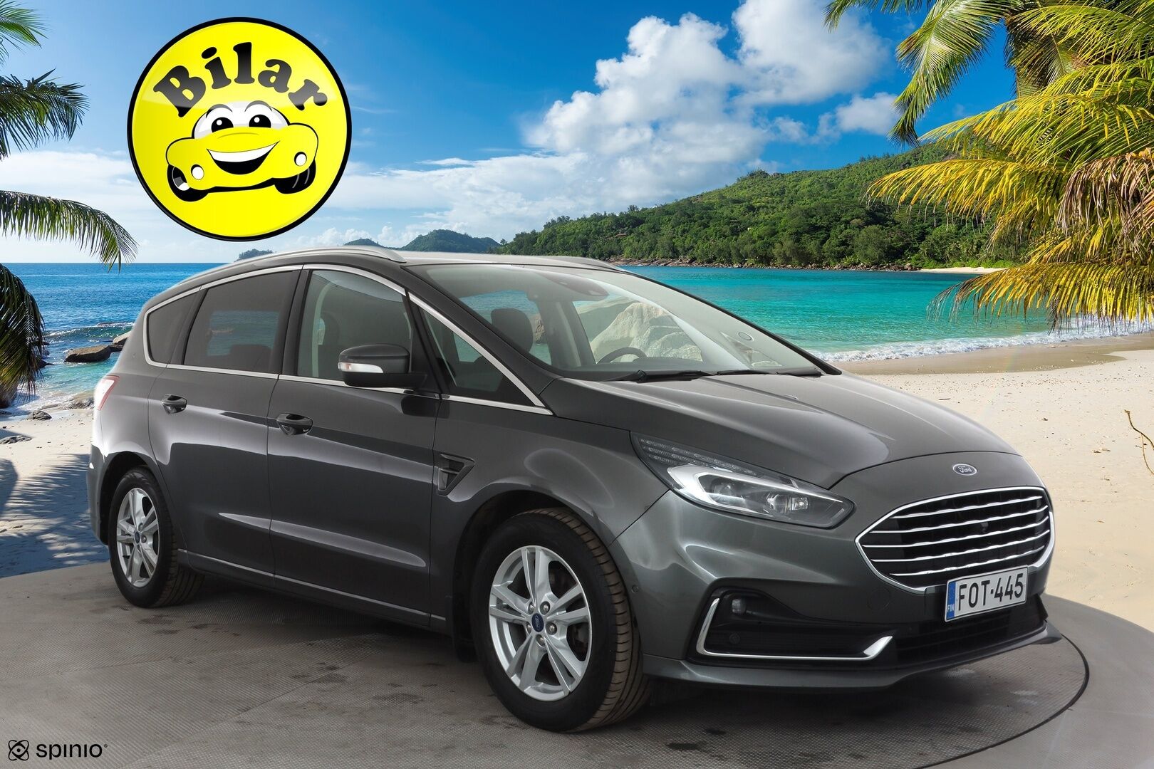 Ford S-Max 2022 2.5 Hybrid (HEV) 190hv autom. Titanium 5-ovinen 7-P - ACC | Koukku | Adapt.LED | SONY | NAVI | Keyless | P.Kamera