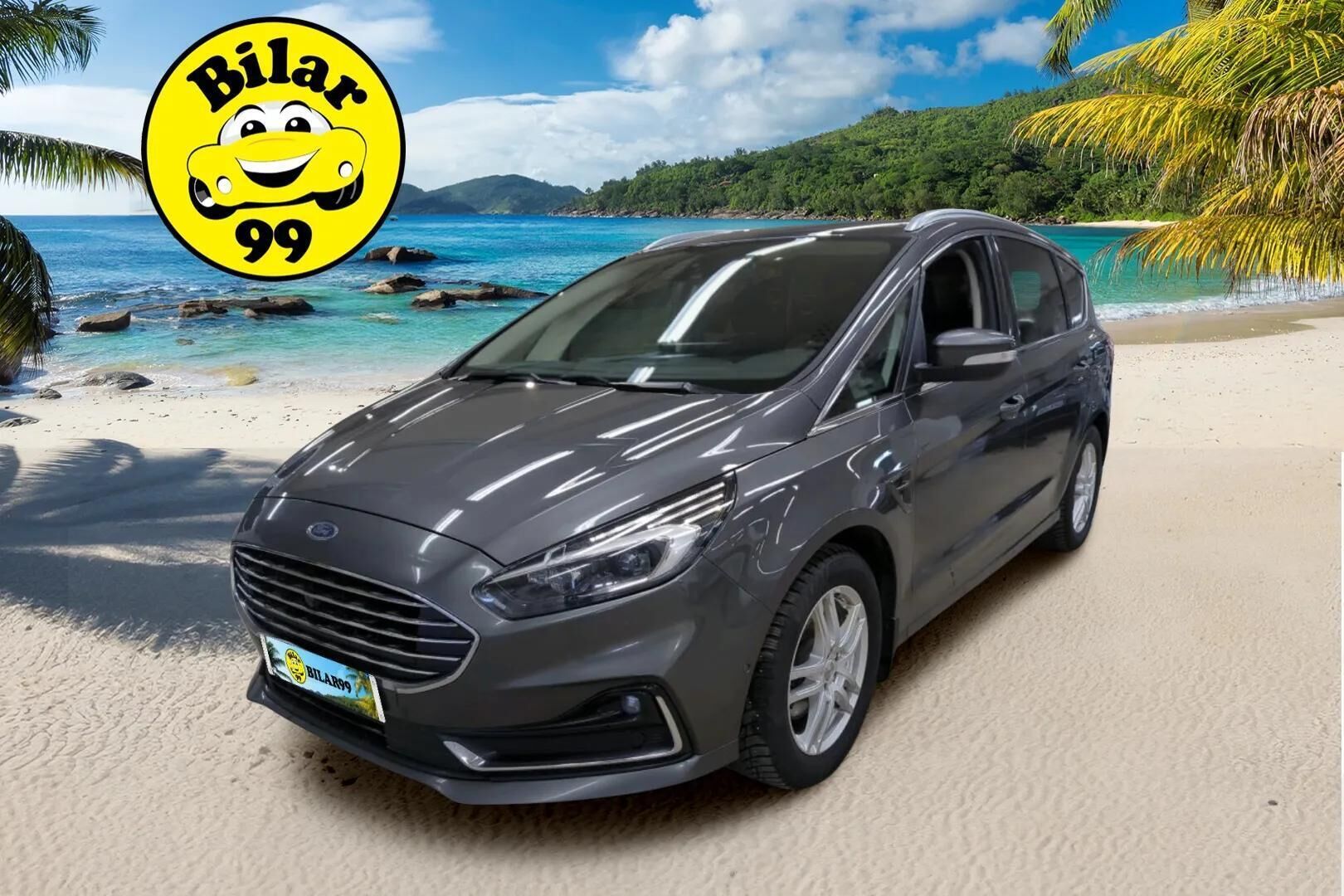Ford S-Max 2022 2.5 Hybrid (HEV) 190hv automaatti Titanium 5-ovinen - HULLUT AVAJAISHULINAT KORKOTARJOUS 3,29 %