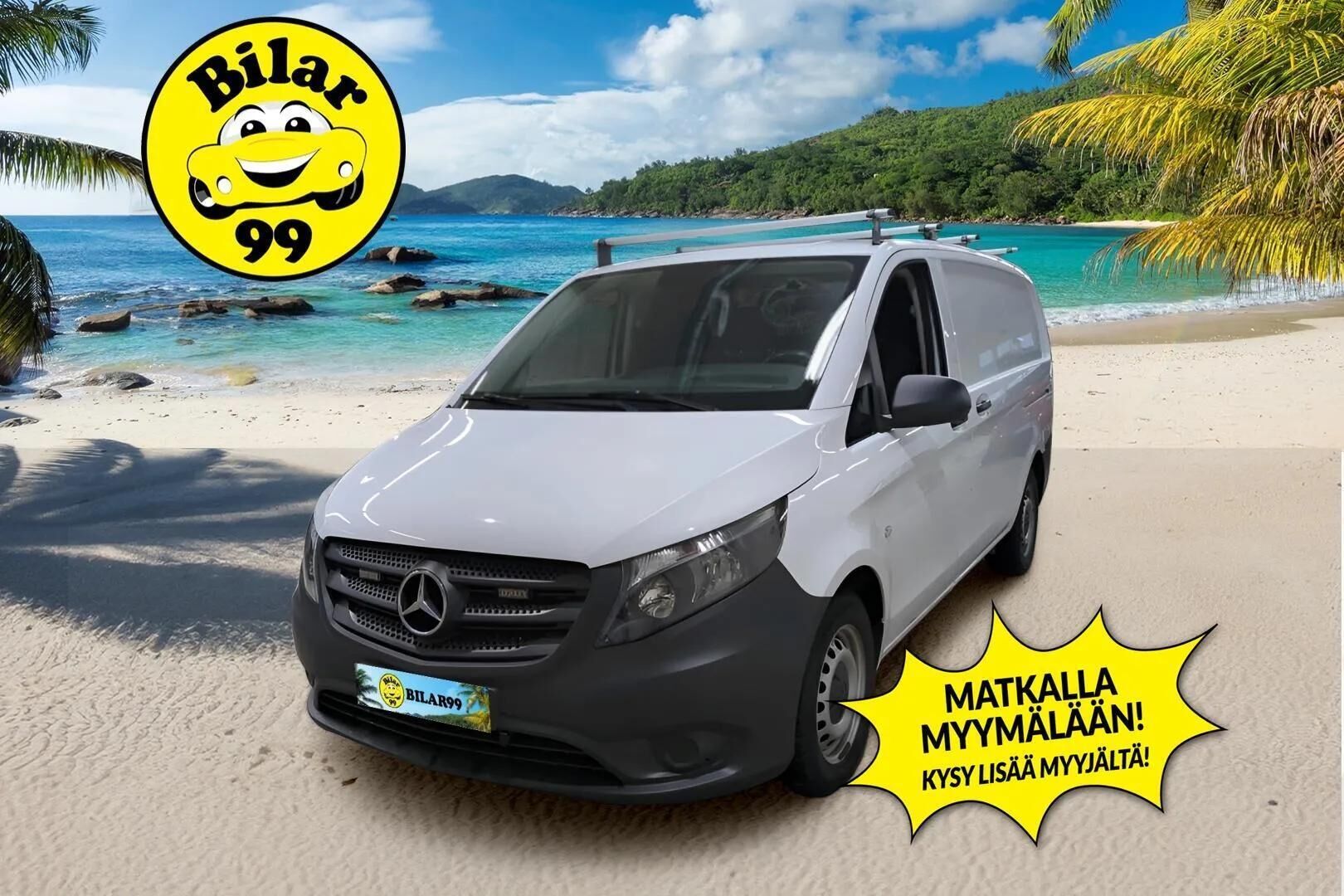 Mercedes-Benz Vito 2022 110CDI FWD-3,05/32K keskipitkä A2 ** Webasto / P-Kamera / Läpijuostava / Pariovet ** - 1.om Suomi-auto / Vetokoukku / ALV - Osta nyt, maksa vasta ensi vuonna