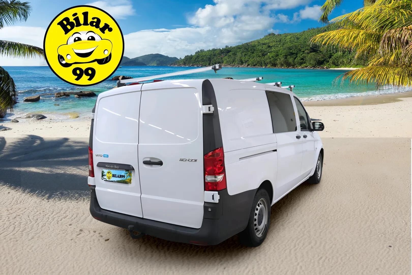 Mercedes-Benz Vito 2022 110CDI FWD-3,05/32K keskipitkä A2 ** Webasto / P-Kamera / Läpijuostava / Pariovet ** - 1.om Suomi-auto / Vetokoukku / ALV - Osta nyt, maksa vasta ensi vuonna