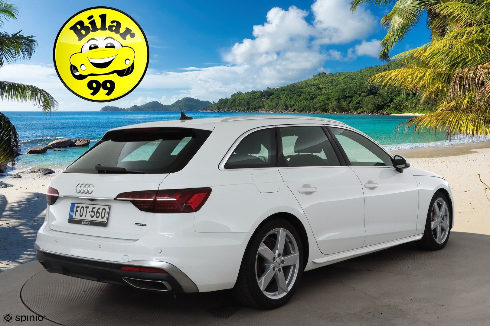 Audi A4 2022 Avant Business S line 40 TFSI 150 kW MHEV quattro S tronic * ACC / P.kamera / Matrix LED / Koukku / Webasto * - 1.Om Suomi-auto / Digimittaristo / Kahdet renkaat aluvanteilla / Merkkihuollettu - HULLUT JOULUT KORKOTARJOUS 2,49% 