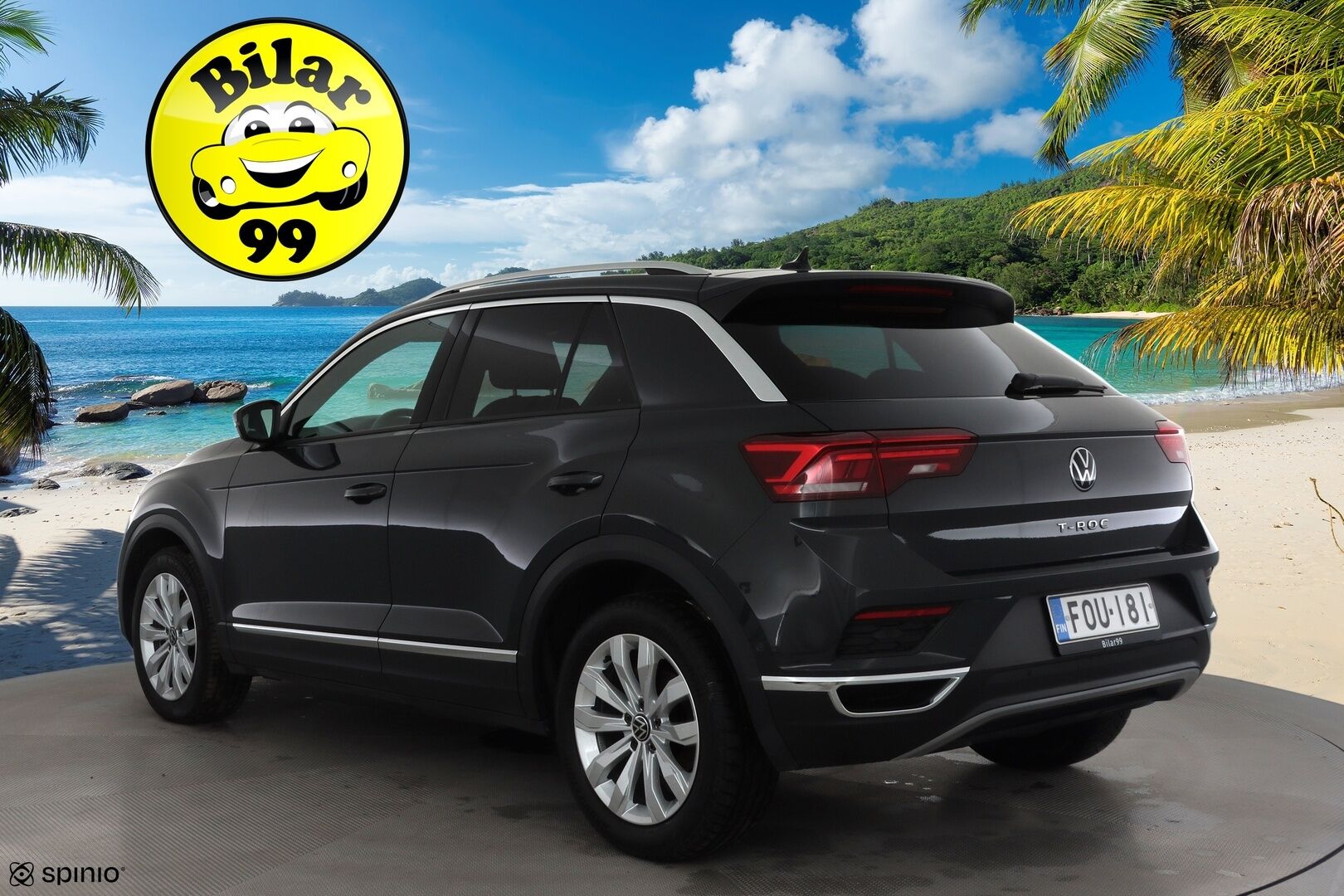 Volkswagen T-Roc 2022 Sport 1,5 TSI EVO 110 kW DSG * Webasto / ACC / LED / P.Kamera / Kaistavahti / Keyless * - 1-om Suomi-auto / Kahdet renkaat - HULLU BLACKWEEK KORKOTARJOUS 2,49%