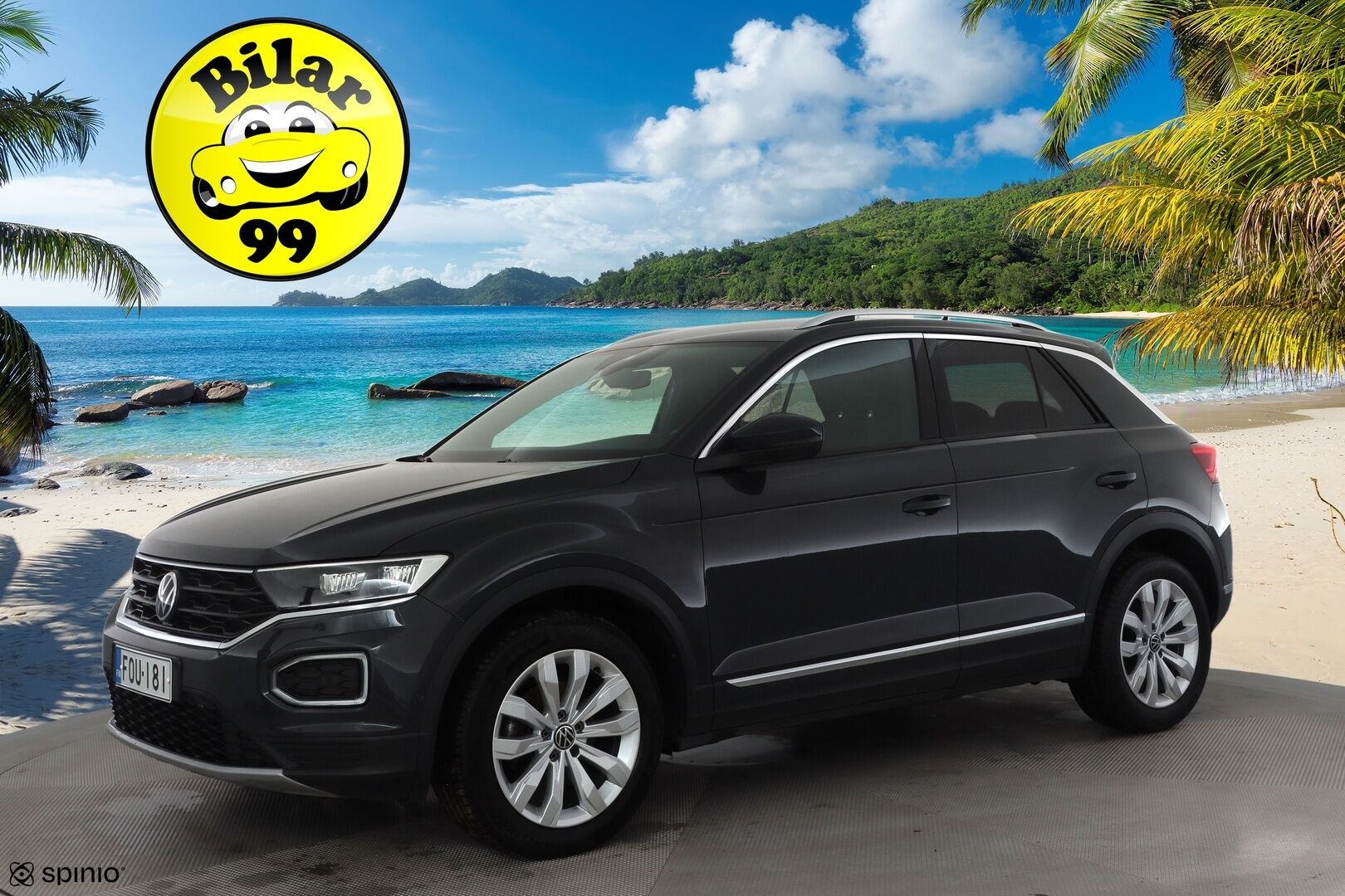 Volkswagen T-Roc 2022 Sport 1,5 TSI EVO 110 kW DSG * Webasto / ACC / LED / P.Kamera / Kaistavahti / Keyless * - 1-om Suomi-auto / Kahdet renkaat - HULLU BLACKWEEK KORKOTARJOUS 2,49%