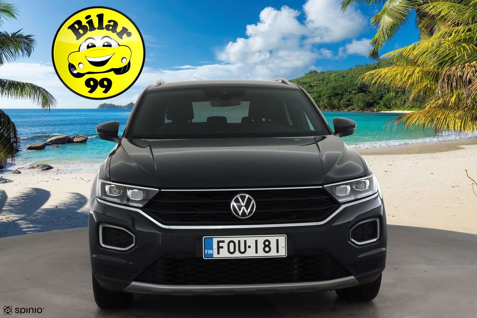 Volkswagen T-Roc 2022 Sport 1,5 TSI EVO 110 kW DSG * Webasto / ACC / LED / P.Kamera / Kaistavahti / Keyless * - 1-om Suomi-auto / Kahdet renkaat - HULLU BLACKWEEK KORKOTARJOUS 2,49%