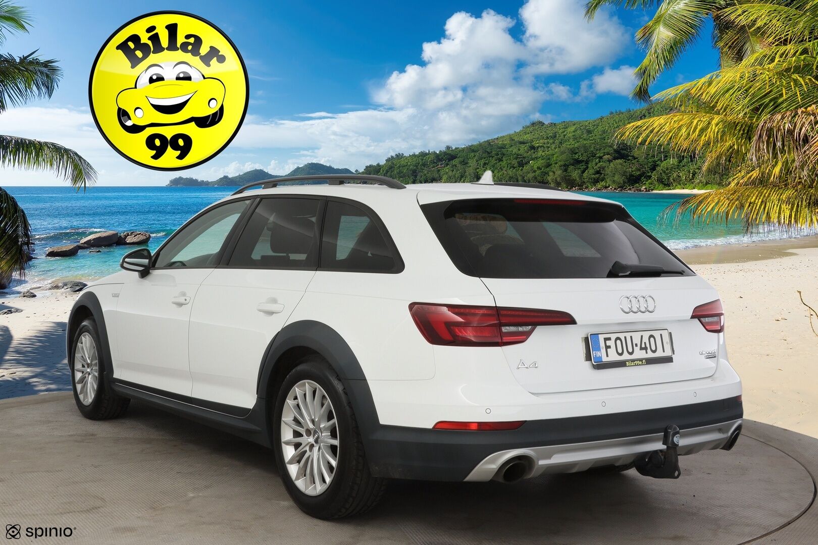 Audi A4 allroad quattro 2018 Business 2,0 TFSI 185 kW quattro S tronic * Webasto / Adap. vakkari / Vetokoukku / Kaistavahti / Sporttipenkit * - * 2x renkaat ja vanteet / Hyvin huollettu / Juuri tullut * 