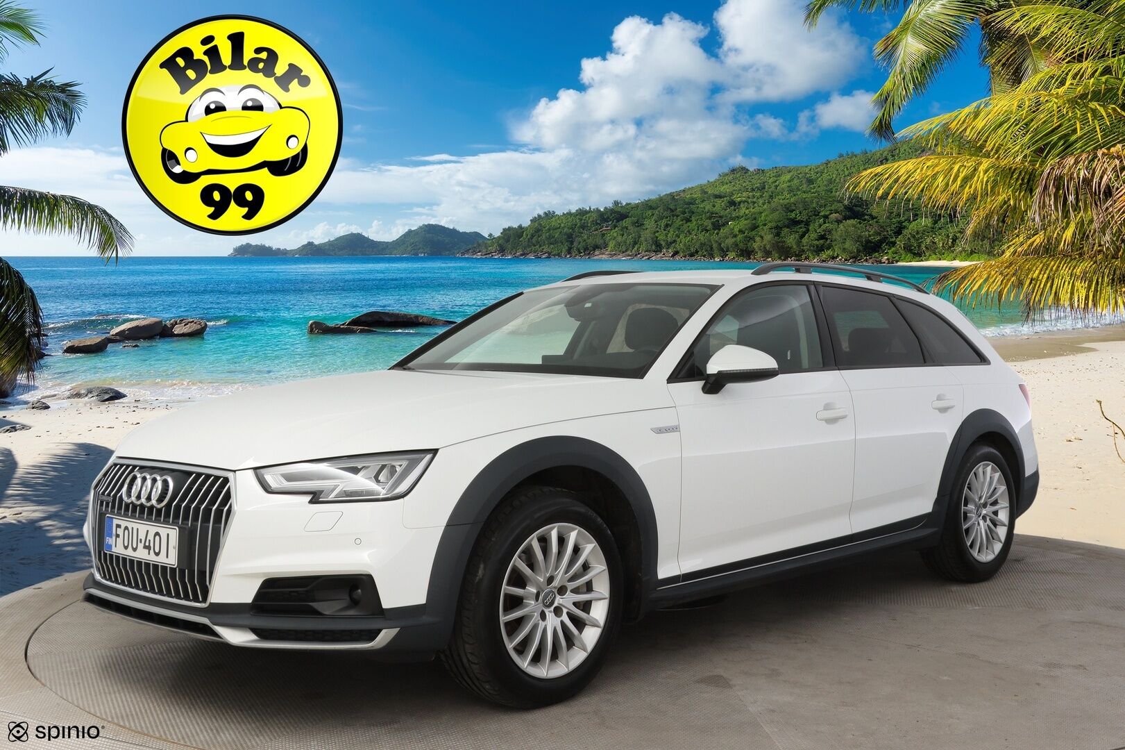 Audi A4 allroad quattro 2018 Business 2,0 TFSI 185 kW quattro S tronic * Webasto / Adap. vakkari / Vetokoukku / Kaistavahti / Sporttipenkit * - * 2x renkaat ja vanteet / Hyvin huollettu / Juuri tullut * 
