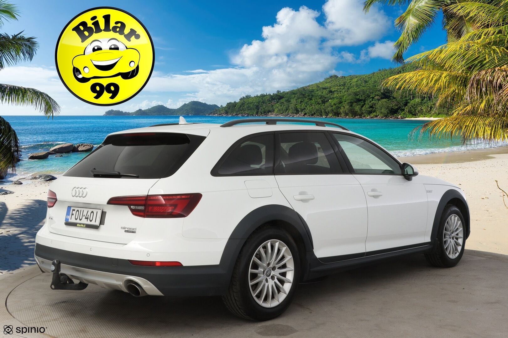 Audi A4 allroad quattro 2018 Business 2,0 TFSI 185 kW quattro S tronic * Webasto / Adap. vakkari / Vetokoukku / Kaistavahti / Sporttipenkit * - * 2x renkaat ja vanteet / Hyvin huollettu / Juuri tullut * 