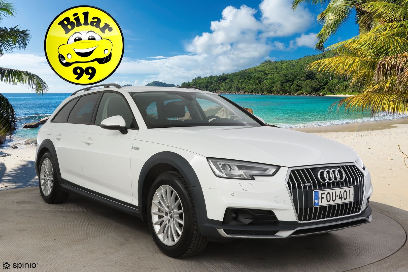 Audi A4 allroad quattro 2018 Business 2,0 TFSI 185 kW quattro S tronic * Webasto / Adap. vakkari / Vetokoukku / Kaistavahti / Sporttipenkit * - * 2x renkaat ja vanteet / Hyvin huollettu / Juuri tullut * 
