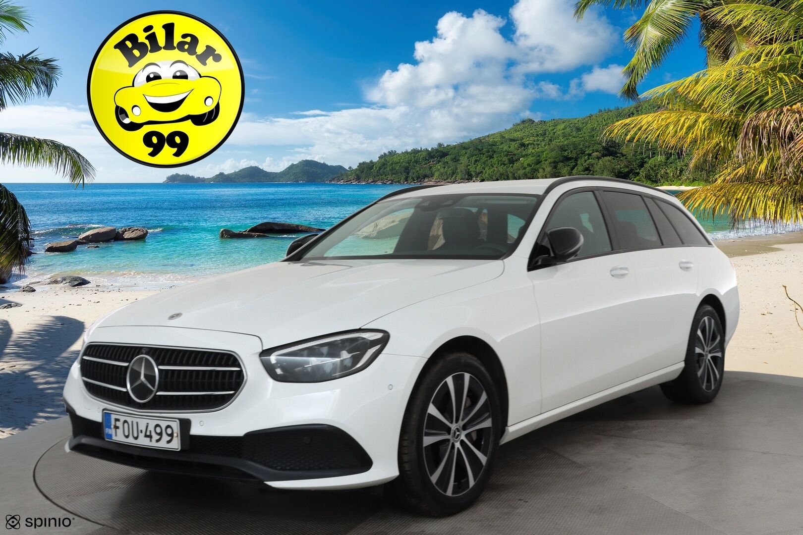Mercedes-Benz E 2022 300 de Edition 4MATIC T A **Widescreen / Burmester / Adapt.Vakkari  / 360° / LED-valot / Muistipenkit / Koukku / Navi** - 1-om Suomi-auto / 2x Latauskaapelit / Kahdet Renkaat