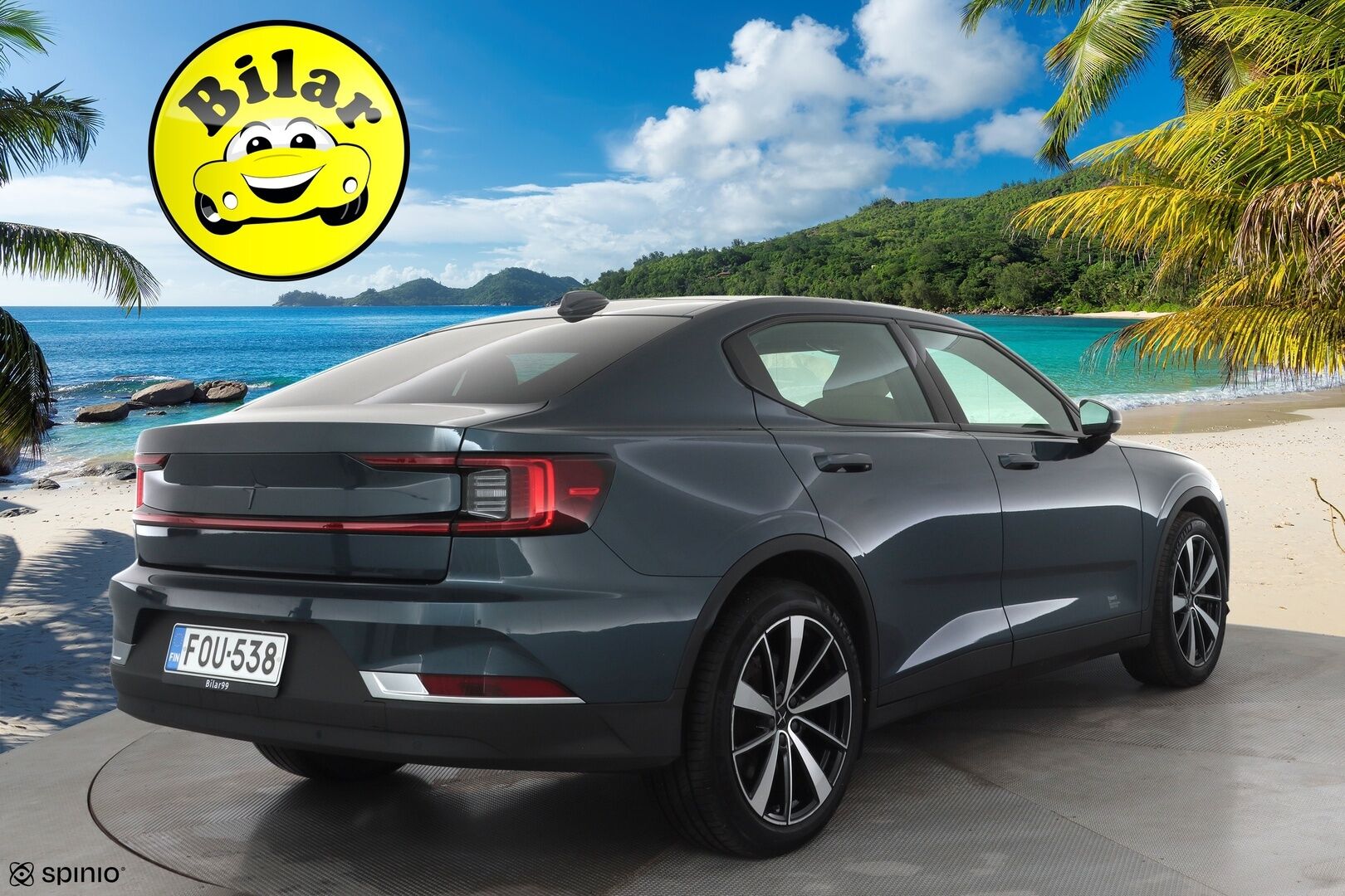 Polestar 2 2022 Long Range Single Motor, 170kW, 78kWh - | ILP | Ilm. nahat | H&K | Muistipenkki | Panorama | P.kamera | 2x polestar alut | 1.om suomi-auto | 