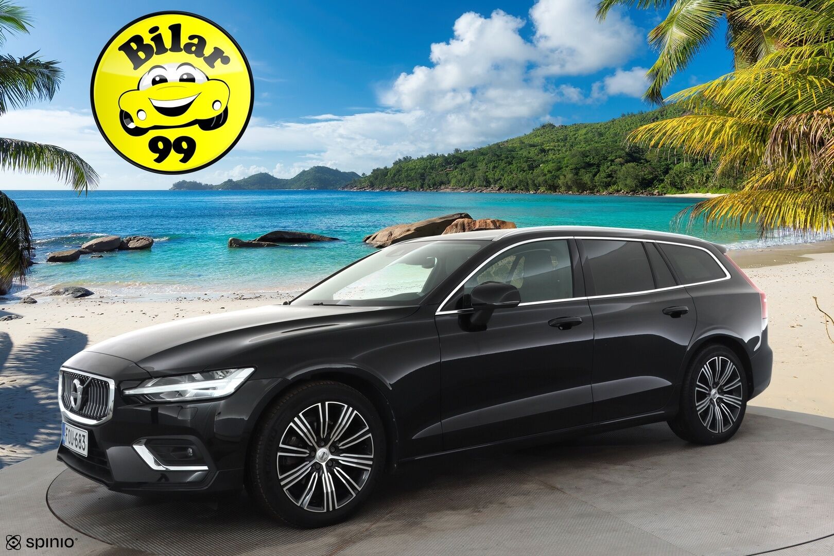 Volvo V60 2022 B4 MHEV Business Inscription Edition DCT aut * Pilot assist / High level LED / Koukku / PA-lisälämmitin / Muistipenkki * - 1.Om Suomi-auto / Kahdet Renkaat