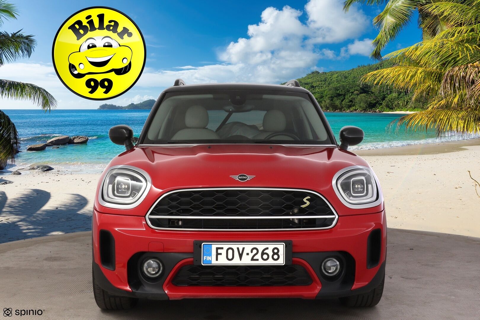 Mini Countryman 2022 Cooper SE ALL4 Experience **LED-valot / P.kamera / Sporttinahat / Navi / Digimittaristo** - * 1-om Suomi-auto / 2x Latauskaapelit / Kahdet Renkaat / Soh 97,4% *