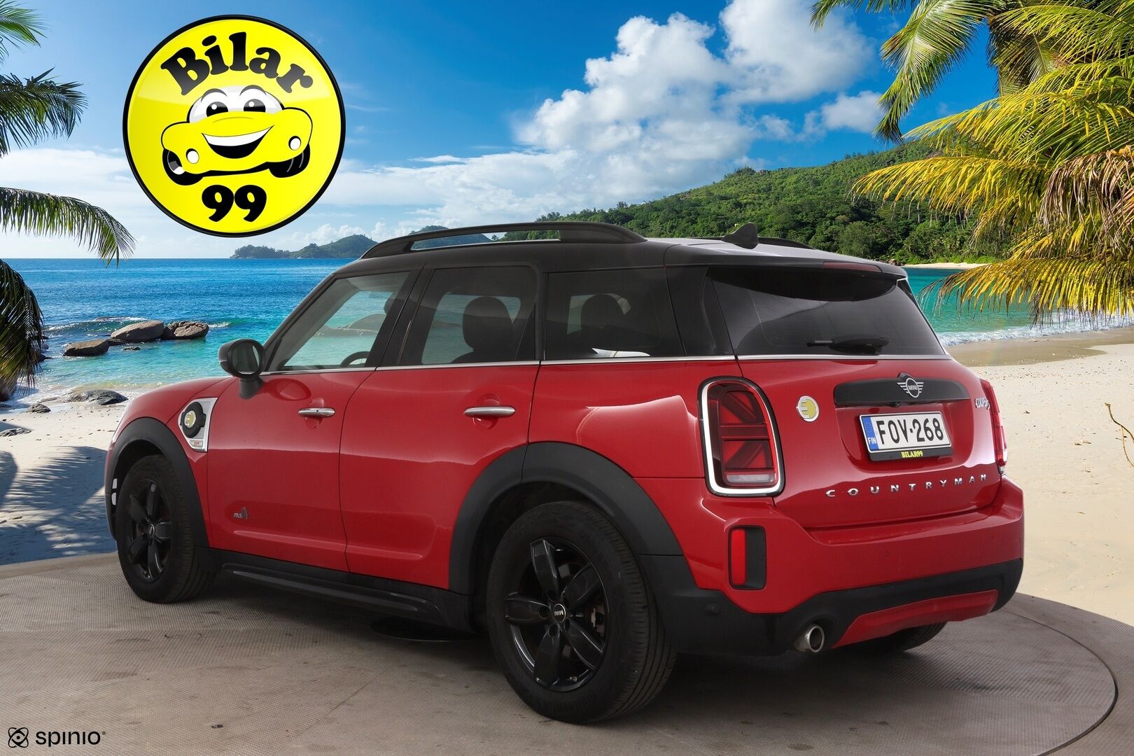 Mini Countryman 2022 Cooper SE ALL4 Experience **LED-valot / P.kamera / Sporttinahat / Navi / Digimittaristo** - * 1-om Suomi-auto / 2x Latauskaapelit / Kahdet Renkaat / Soh 97,4% *