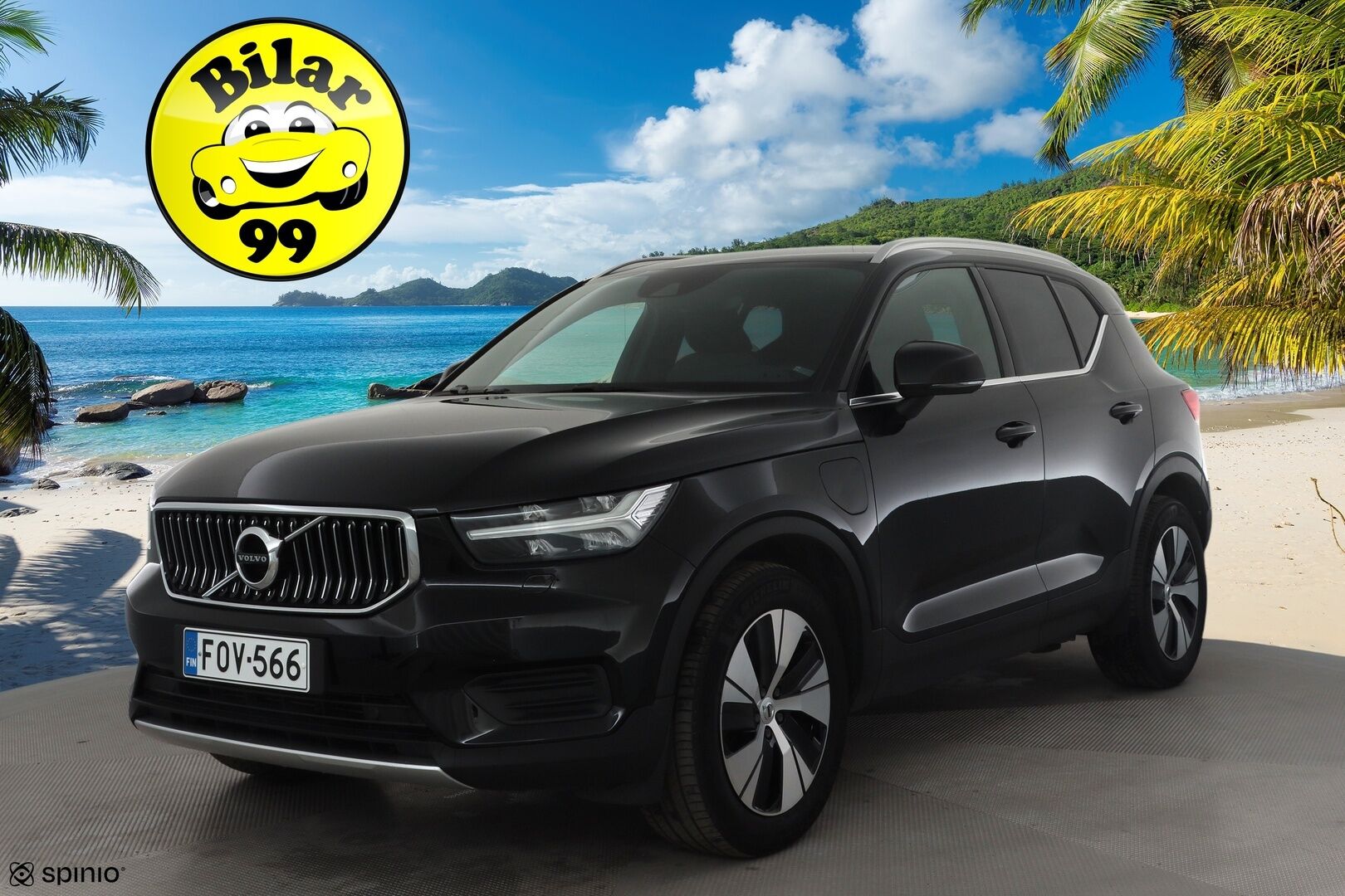 Volvo XC40 2022 T4 TwE Business Inscription Expression Edition aut * Webasto / ACC / LED / P.tutkat / Sportpenkit / Navi / Kaistavahti * - 1-om Suomi-auto / Akku kuntotarkastettu SoH 92,8% / 2x Latauskaapelit / Kahdet renkaat alumiinivantein - HULLUT JOULUT KORKOTARJOUS 2,49% 