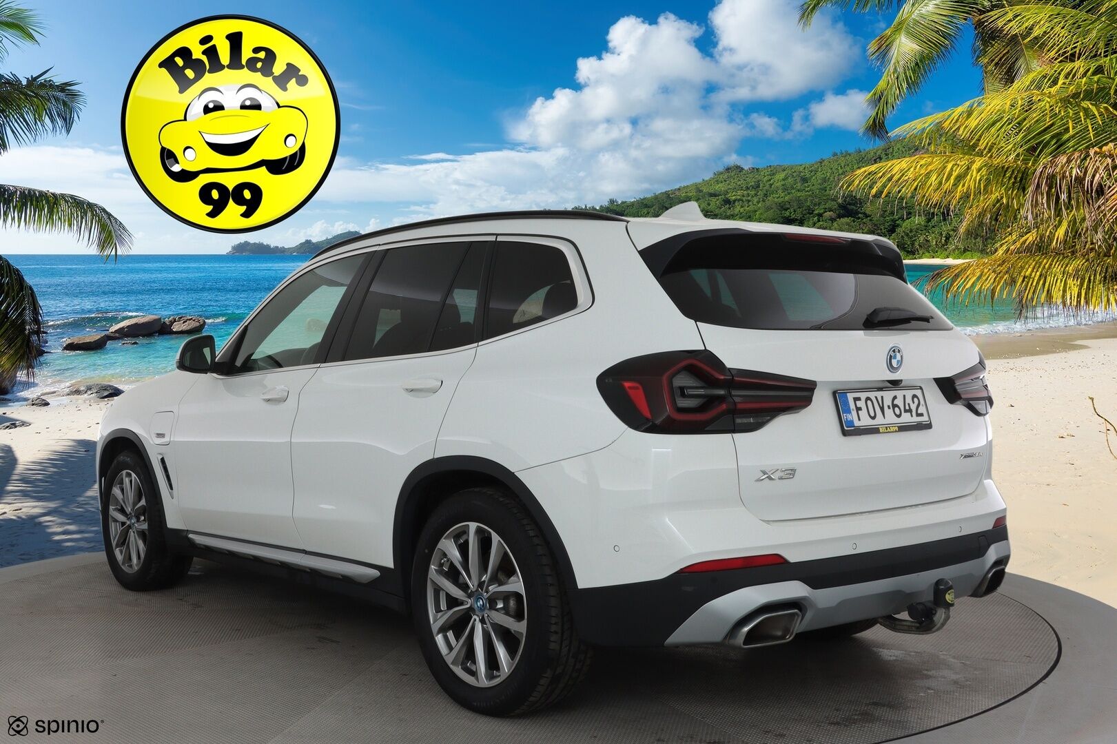 BMW X3 2022 G01 xDrive 30e A Charged Edition *Vakkari / Hifi / P.kamera / LED / Navi / Koukku / Sporttinahat* - 3,99 % KORKOTARJOUS TÄHÄN AUTOON 28.9. ASTI! - Akku kuntotarkastettu SOH 97,7% / 1.Om Suomi-auto / Kahdet renkaat aluvanteilla / Merkkihuollettu