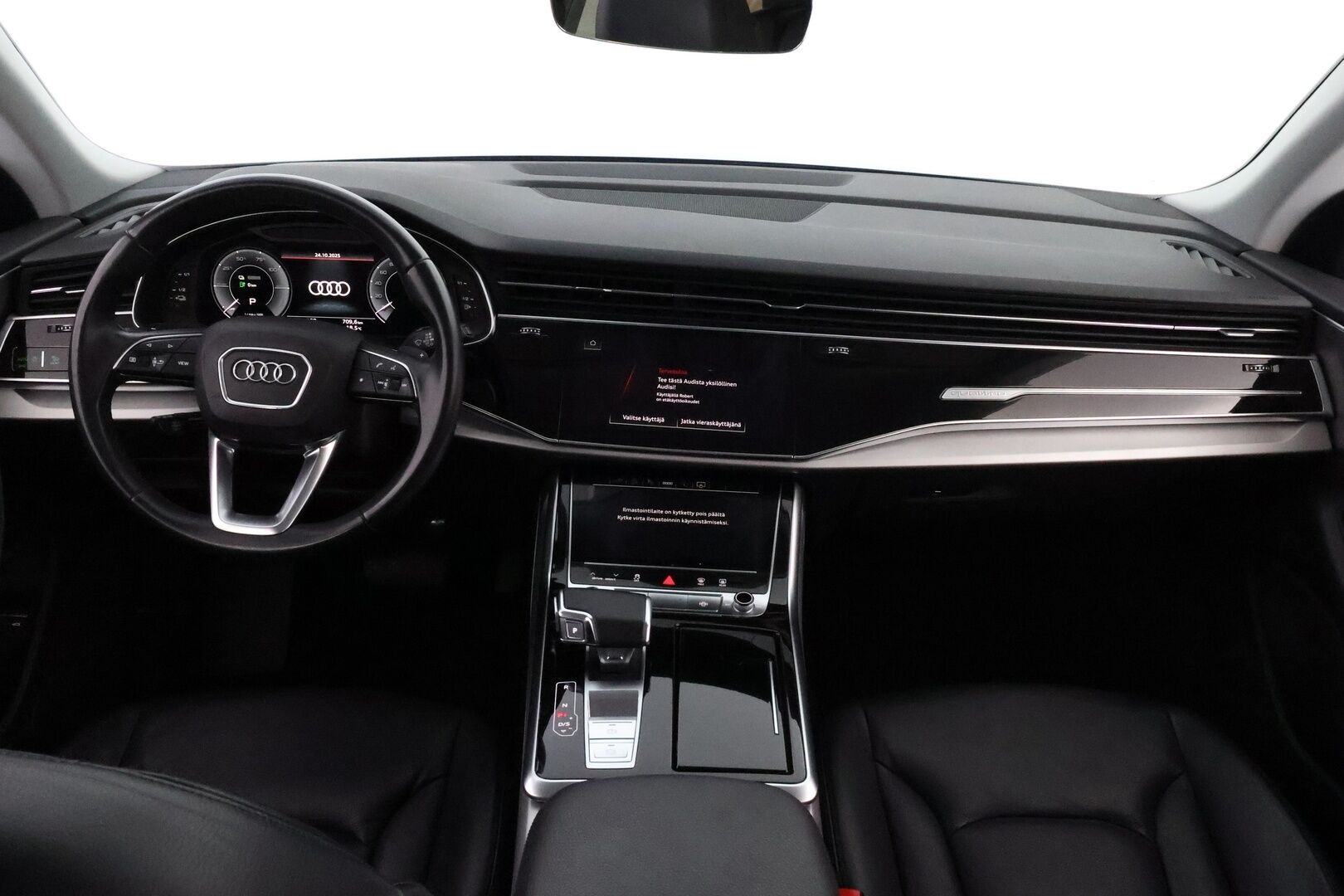 Audi Q8 2021 60 TFSI e 340 kW quattro tiptronic * Adapt.Vakkari / Ilma-Alusta / Nahkaiset Muistipenkit / Koukku / Peruutuskamera / - Audi Premium Sound / Merkkihuollettu / Juuri tullut Tampereelle!