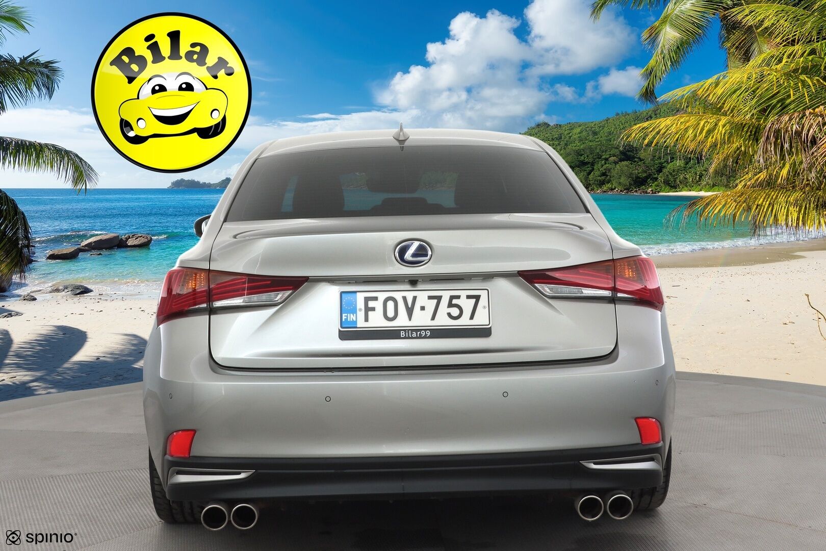 Lexus IS 2019 300h Hybrid A Luxury - | Facelift | ACC | LED | P.Kamera | Keyless | Iso keskinäyttö | Sähk. ratti | Puolinahat | Navi | Merkkihuollettu | 2x renkaat aluin | 