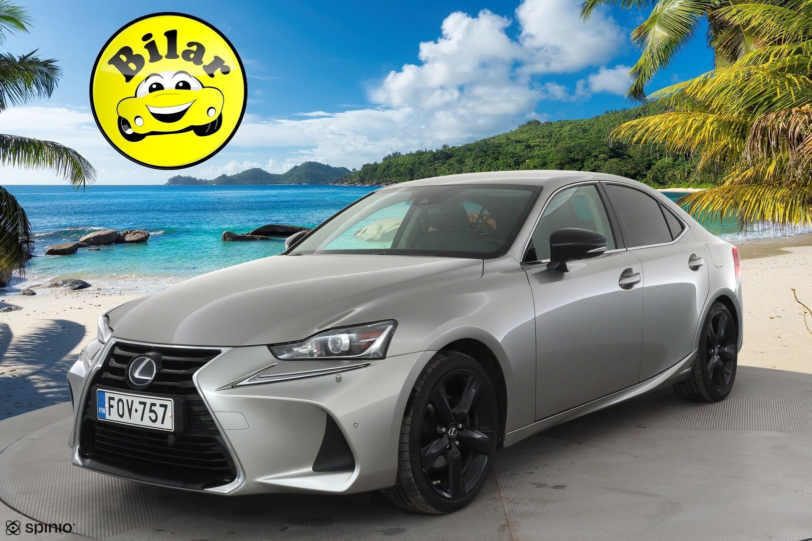 Lexus IS 2019 300h Hybrid A Luxury - | Facelift | ACC | LED | P.Kamera | Keyless | Iso keskinäyttö | Sähk. ratti | Puolinahat | Navi | Merkkihuollettu | 2x renkaat aluin | 