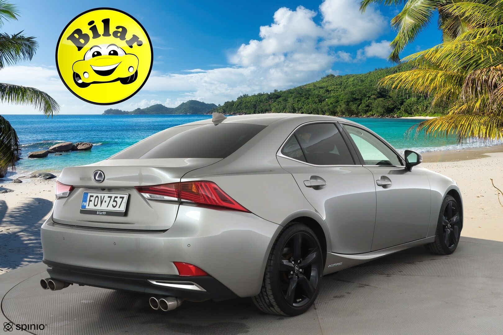 Lexus IS 2019 300h Hybrid A Luxury - | Facelift | ACC | LED | P.Kamera | Keyless | Iso keskinäyttö | Sähk. ratti | Puolinahat | Navi | Merkkihuollettu | 2x renkaat aluin | 