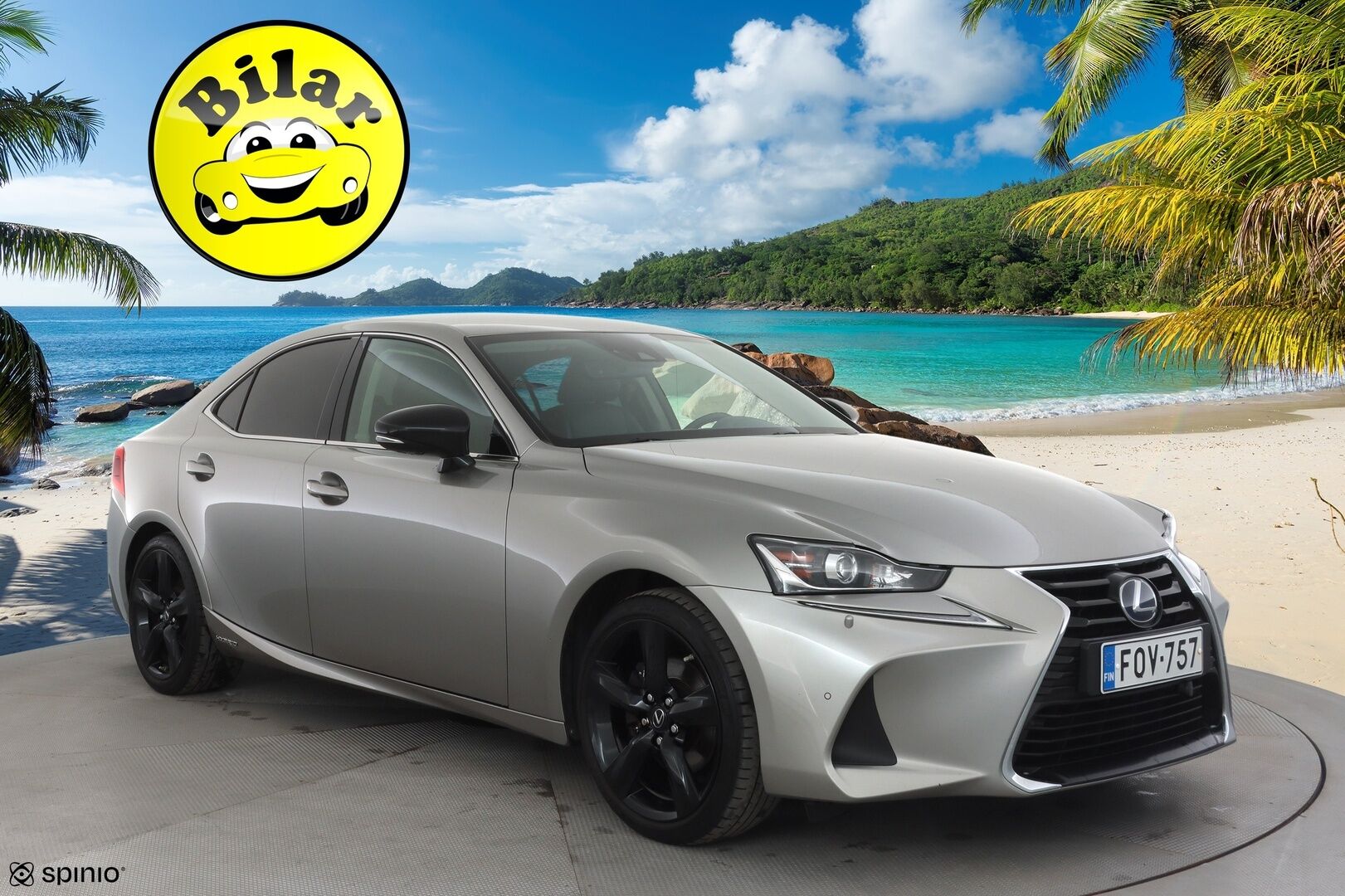 Lexus IS 2019 300h Hybrid A Luxury - | Facelift | ACC | LED | P.Kamera | Keyless | Iso keskinäyttö | Sähk. ratti | Puolinahat | Navi | Merkkihuollettu | 2x renkaat aluin | 