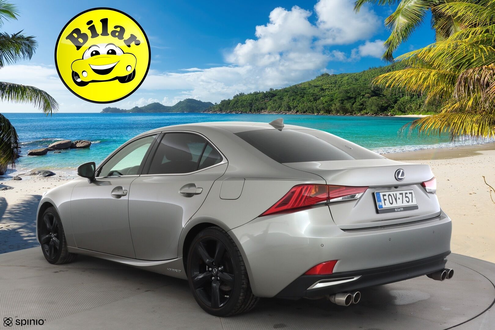 Lexus IS 2019 300h Hybrid A Luxury - | Facelift | ACC | LED | P.Kamera | Keyless | Iso keskinäyttö | Sähk. ratti | Puolinahat | Navi | Merkkihuollettu | 2x renkaat aluin | 