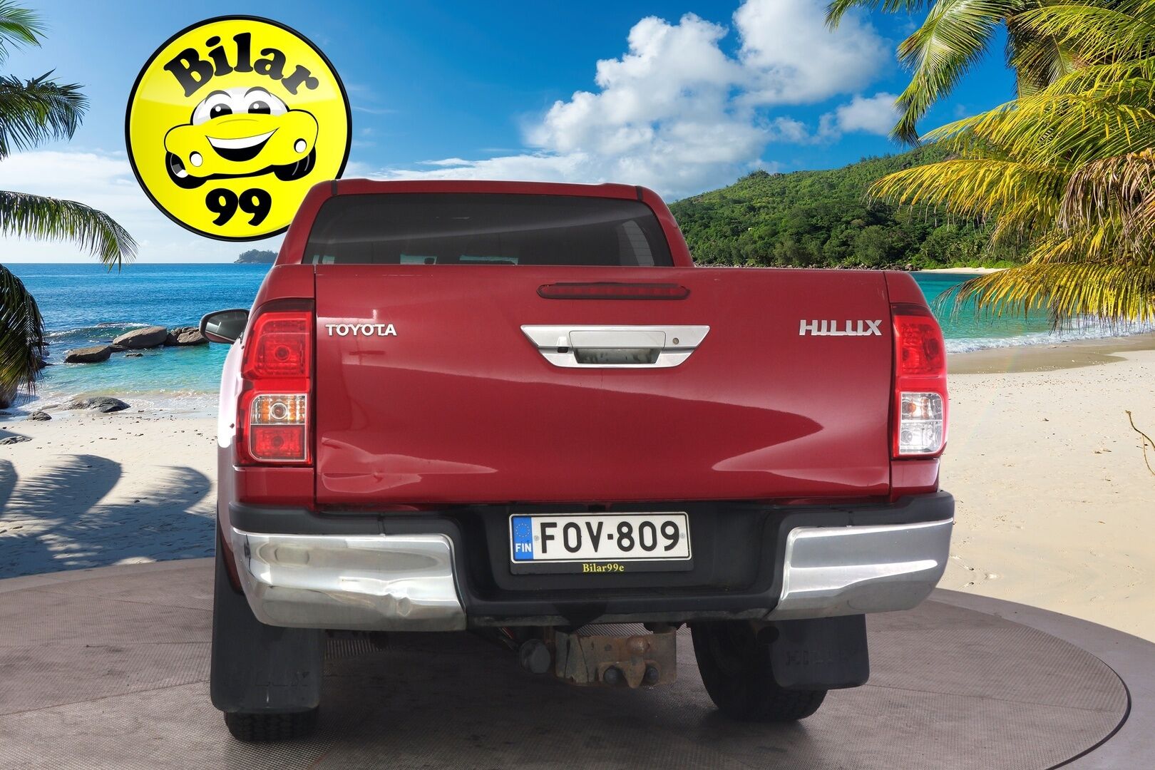 Toyota Hilux 2016 Double Cab 2,4 D-4D 150 4WD Aut Premium 4ov *ALVILLINEN / VETOKOUKKU / VAKKARI / NAHKASISUSTA / P:KAMERA* - 3,99 % KORKOTARJOUS TÄHÄN AUTOON 14.9. ASTI! - *3.99% KORKOTARJOUS / Alvillinen / Näyttävä / Neliveto / Lava-auto!*
