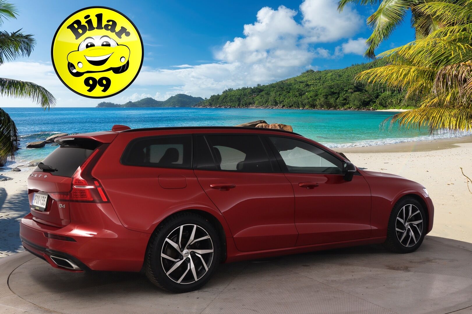 Volvo V60 2021 B4 D-MHEV R-Design *Webasto / HarmanKardon / ACC / P-Kamera / Keyless / Blis / Koukku / Panorama / Muistipenkit * - Jakopää tehty 08/25 / Erittäin siisti / 2x Avain / Nahkasisusta 