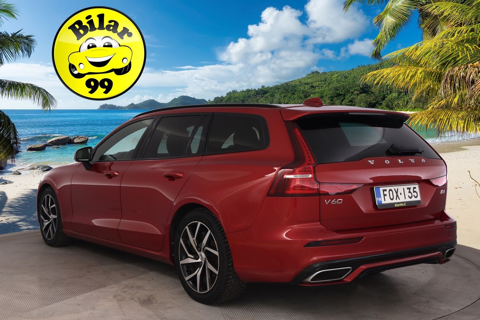 Volvo V60 2021 B4 D-MHEV R-Design *Webasto / HarmanKardon / ACC / P-Kamera / Keyless / Blis / Koukku / Panorama / Muistipenkit * - Jakopää tehty 08/25 / Erittäin siisti / 2x Avain / Nahkasisusta 