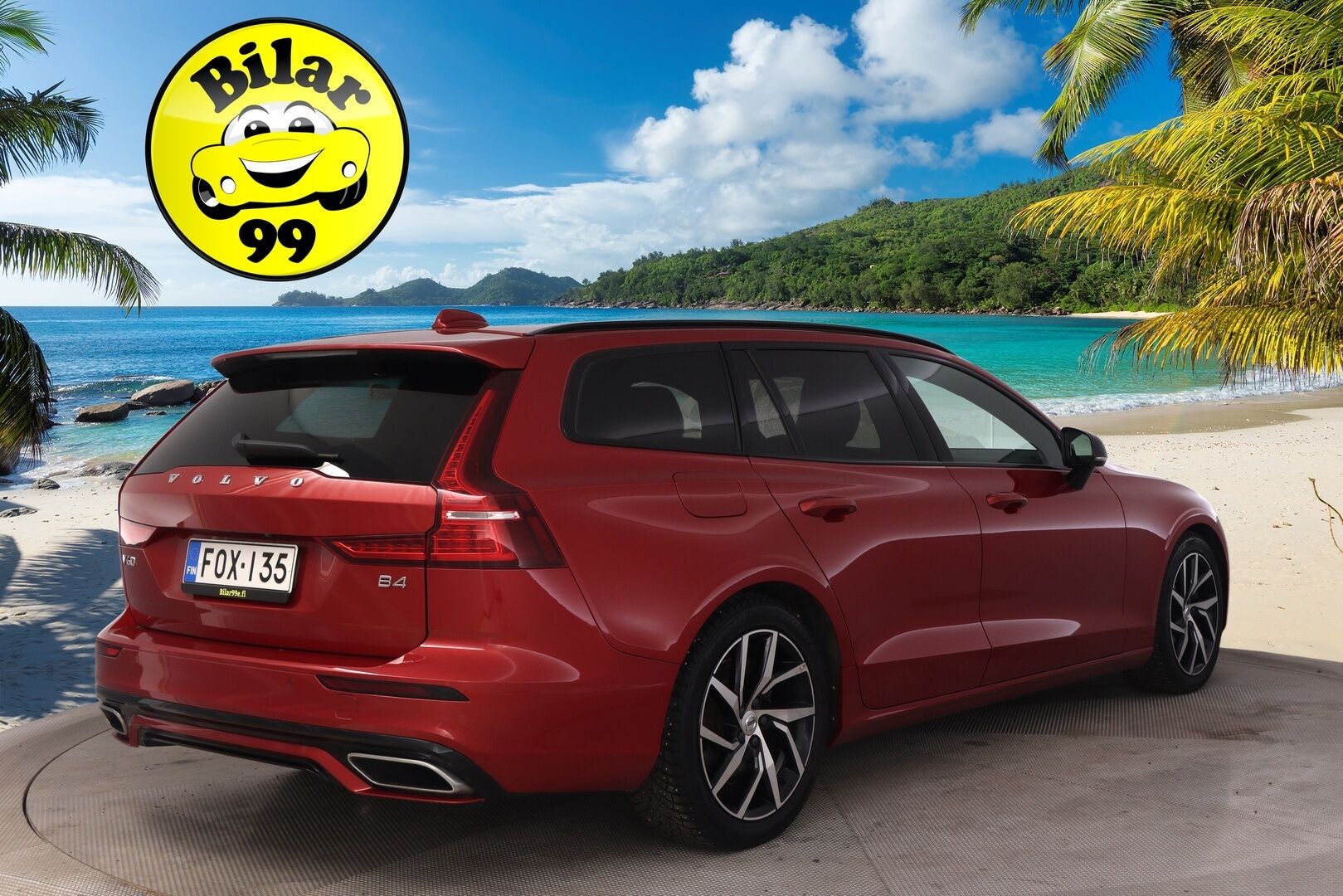 Volvo V60 2021 B4 D-MHEV R-Design *Webasto / HarmanKardon / ACC / P-Kamera / Keyless / Blis / Koukku / Panorama / Muistipenkit * - Jakopää tehty 08/25 / Erittäin siisti / 2x Avain / Nahkasisusta 