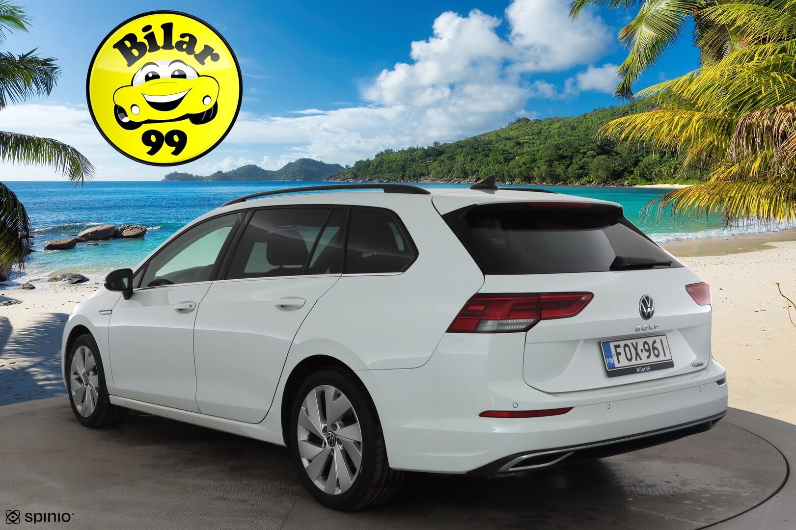 Volkswagen Golf 2022 Variant Style Business 2,0 TSI 140 kW 4MOTION DSG * ACC / Webasto / Muistipenkki / Koukku / LED / Apple & Android * - 1.om Suomi-auto / Merkkihuollettu / Kahdet renkaat