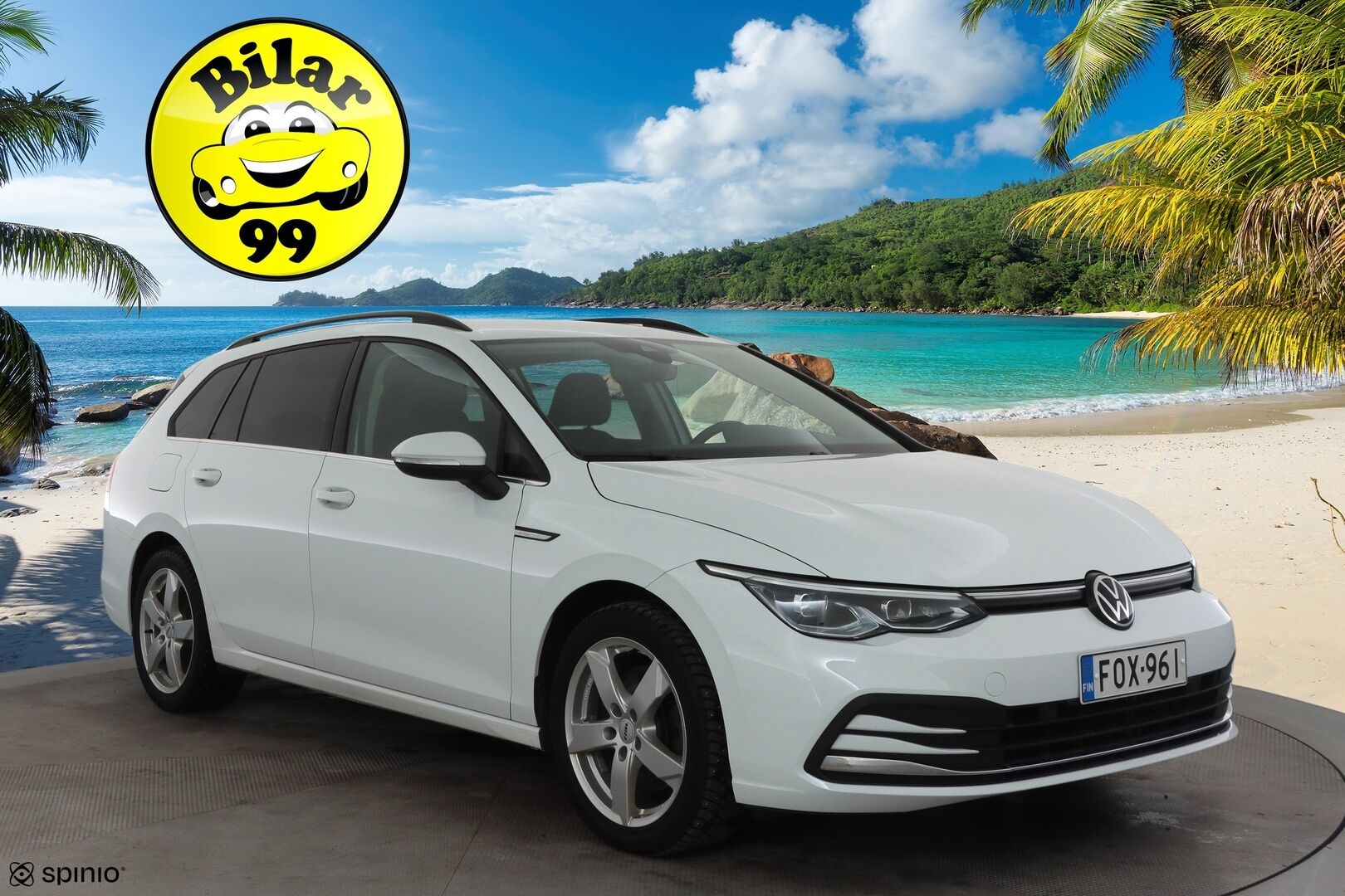 Volkswagen Golf 2022 Variant Style Business 2,0 TSI 140 kW 4MOTION DSG * ACC / Webasto / Muistipenkki / Koukku / LED / Apple & Android * - 1.om Suomi-auto / Merkkihuollettu / Kahdet renkaat