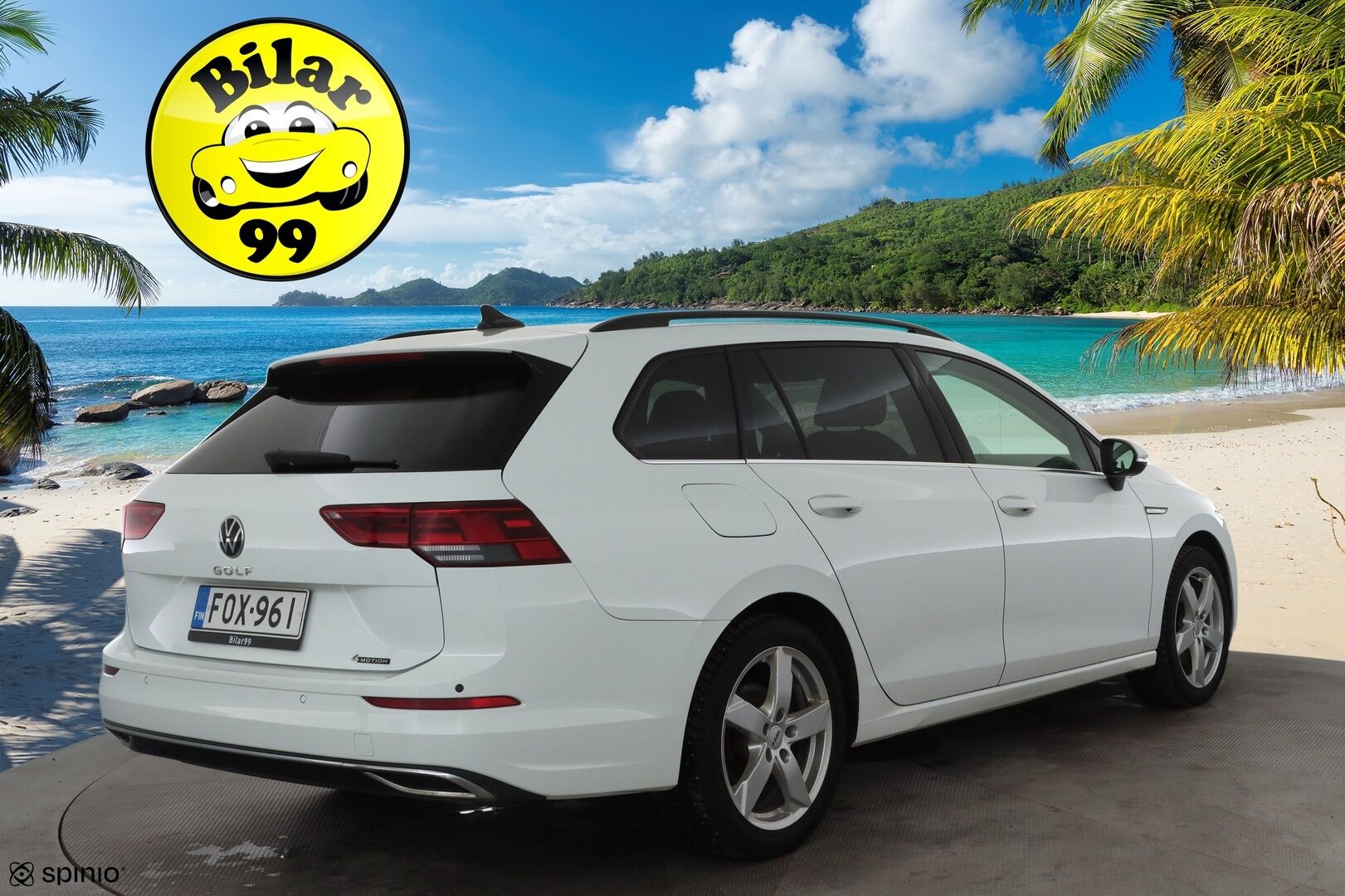 Volkswagen Golf 2022 Variant Style Business 2,0 TSI 140 kW 4MOTION DSG * ACC / Webasto / Muistipenkki / Koukku / LED / Apple & Android * - 1.om Suomi-auto / Merkkihuollettu / Kahdet renkaat