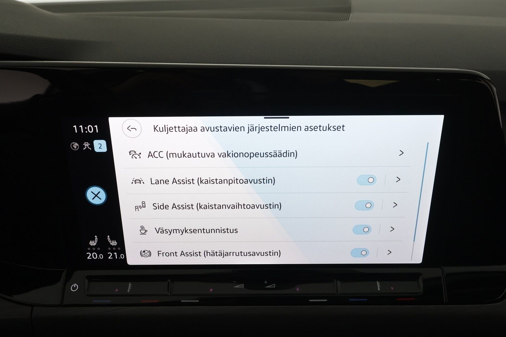 Volkswagen Golf 2022 Variant Style Business 2,0 TSI 140 kW 4MOTION DSG * ACC / Webasto / Muistipenkki / Koukku / LED / Apple & Android * - 1.om Suomi-auto / Merkkihuollettu / Kahdet renkaat