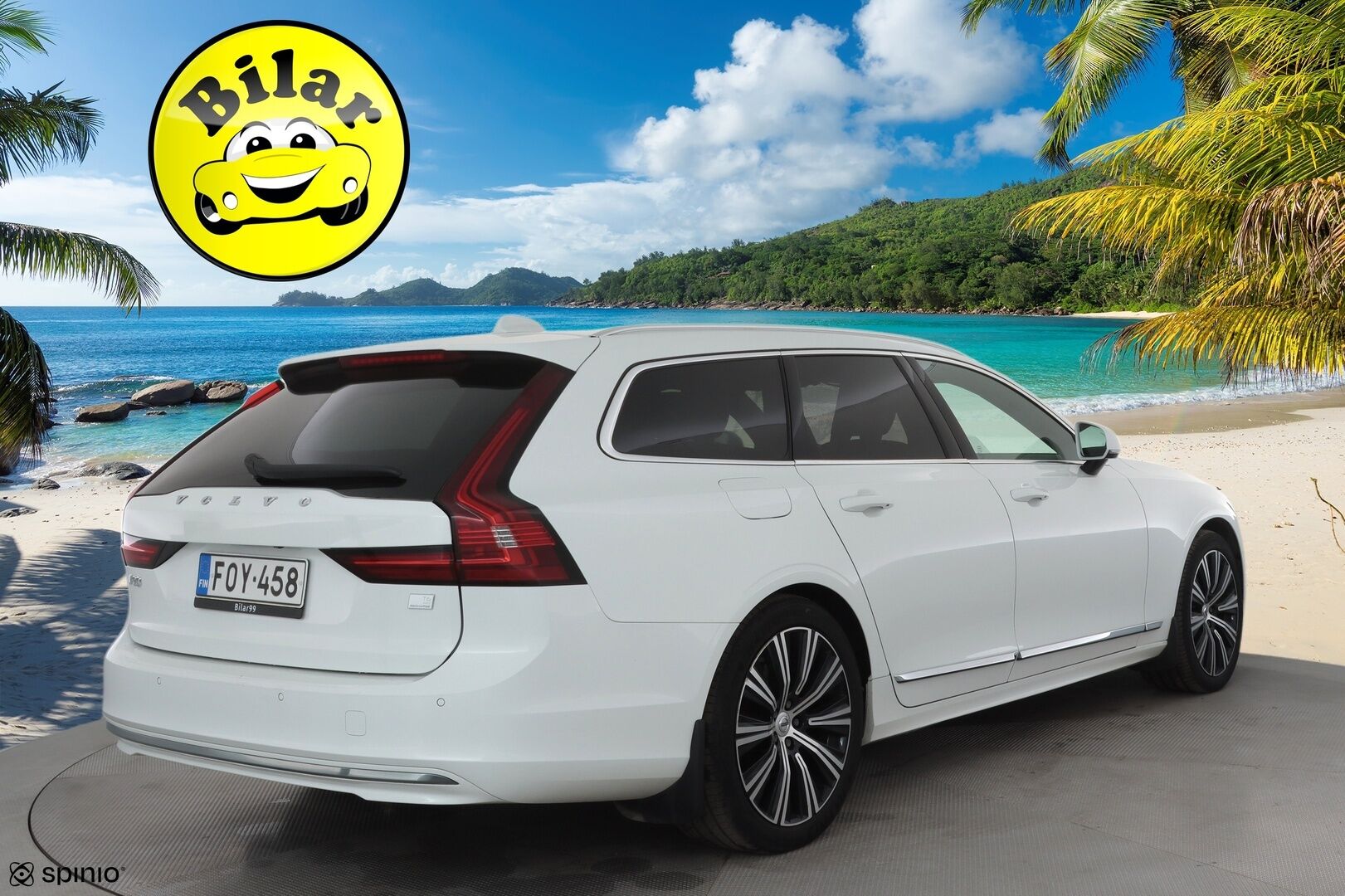Volvo V90 2022 T6 TwE AWD Inscription Expression aut - | Pilot assist | Webasto | LED | Koukku | P.Kamera | Nahat | Osasähköt | Keyless | Suomi-auto | Kahdet Renkaat |