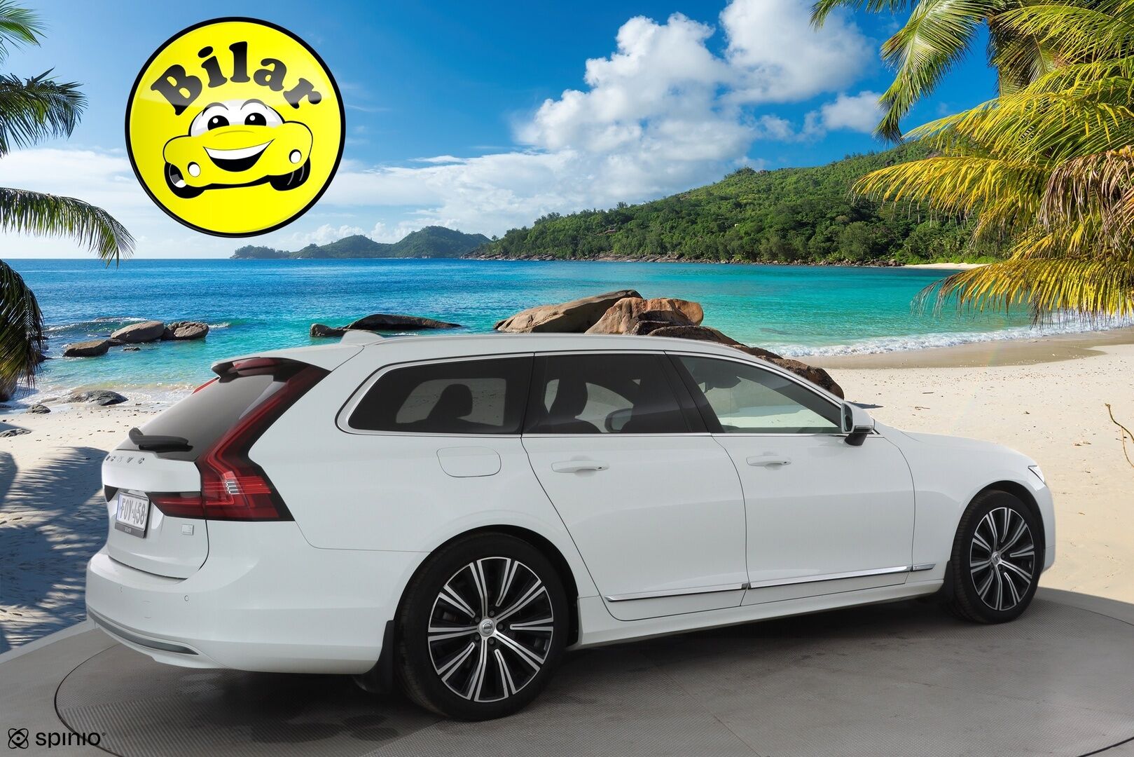 Volvo V90 2022 T6 TwE AWD Inscription Expression aut - | Pilot assist | Webasto | LED | Koukku | P.Kamera | Nahat | Osasähköt | Keyless | Suomi-auto | Kahdet Renkaat |