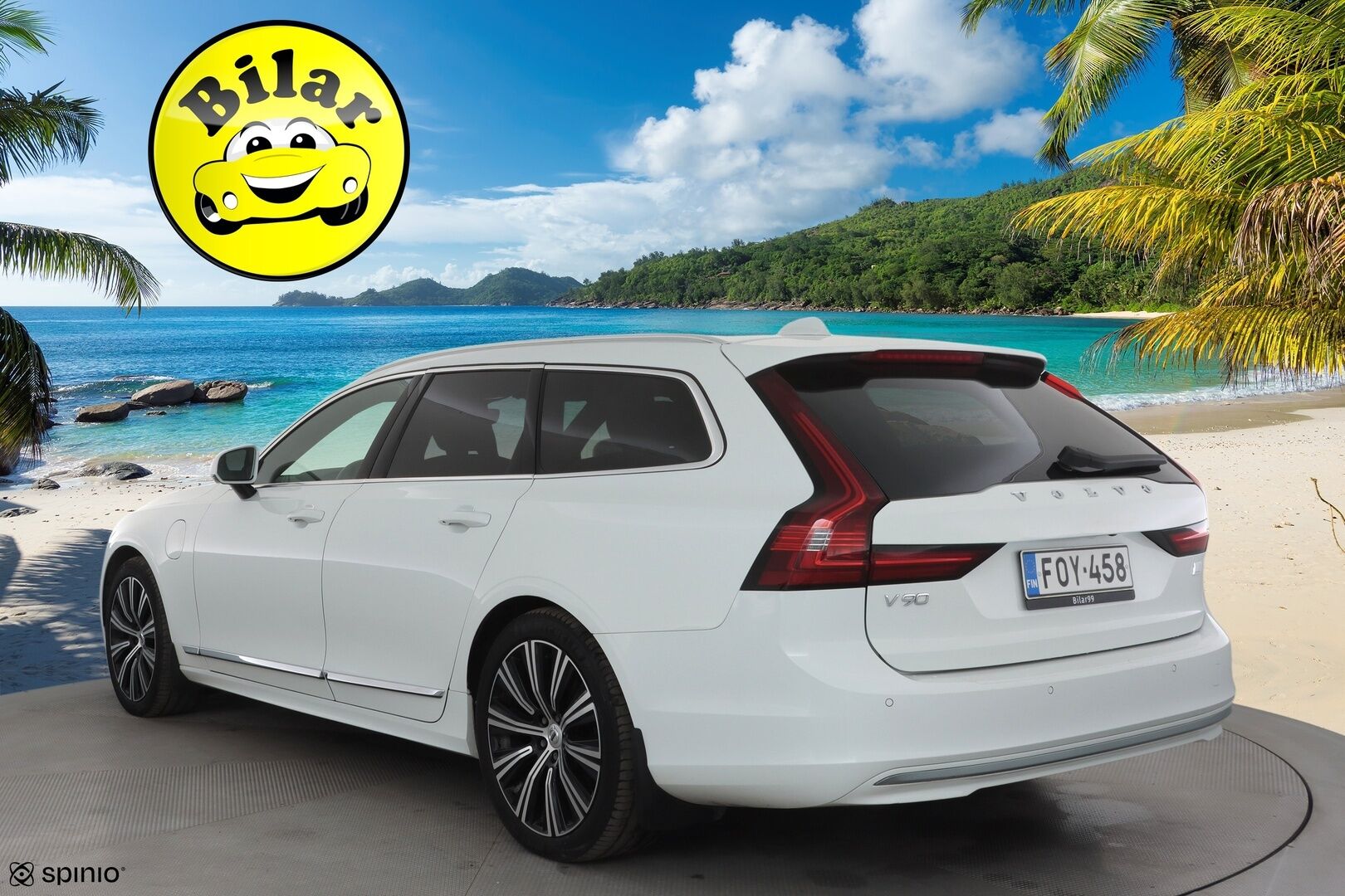 Volvo V90 2022 T6 TwE AWD Inscription Expression aut - | Pilot assist | Webasto | LED | Koukku | P.Kamera | Nahat | Osasähköt | Keyless | Suomi-auto | Kahdet Renkaat |