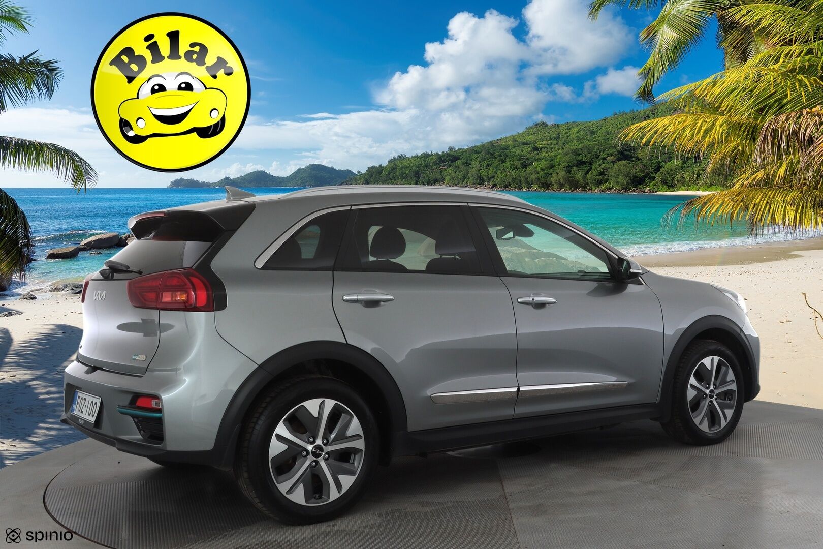Kia Niro Electric 2022 EX 64 kWh 204 hv - | ACC | ILP | LED | Puolinahat | P.kamera | Lane Assist | Navi | Keyless | Lämm. ratti | Ambient light | Apple & Android | 2x renkaat aluin | Suomiauto |