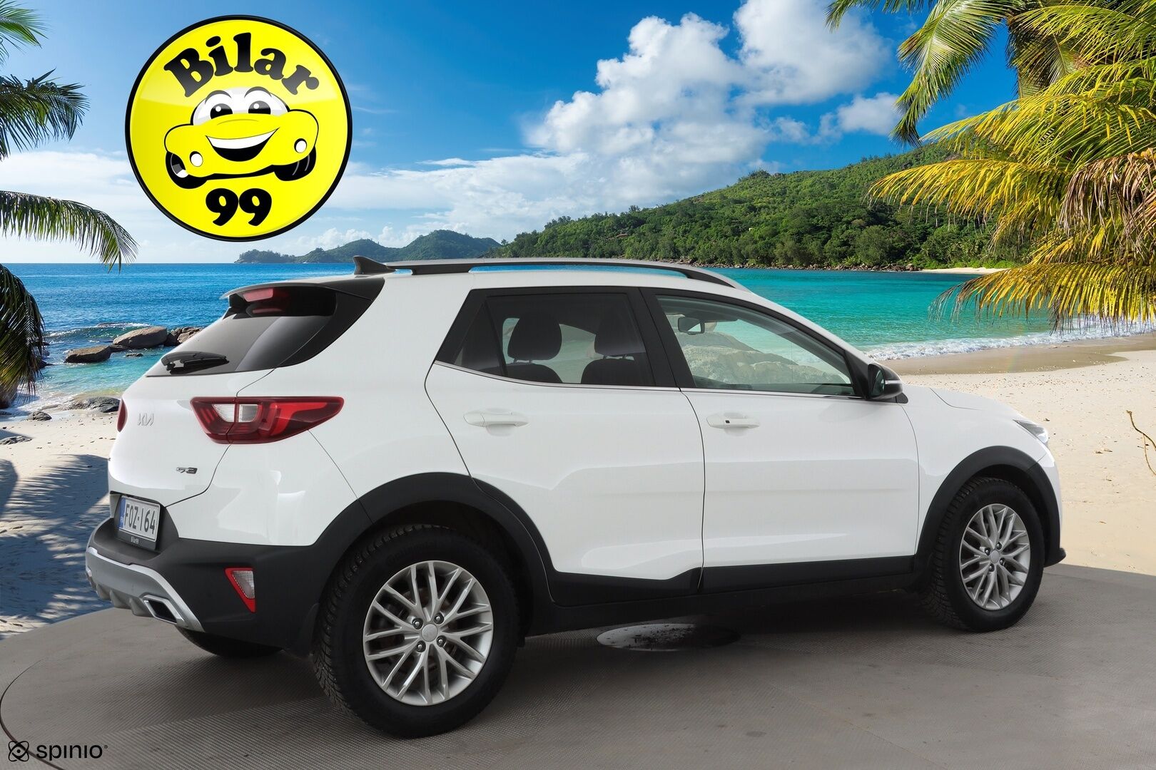 Kia Stonic 2022 1,0 T-GDI Mild-Hybrid 120hv GT-Line DCT * ACC / LED / P.Kamera / Sisätilanlämmitin / Navi / Keyless * - Suomi-auto / Merkkihuollot / Kahdet renkaat aluvanteilla