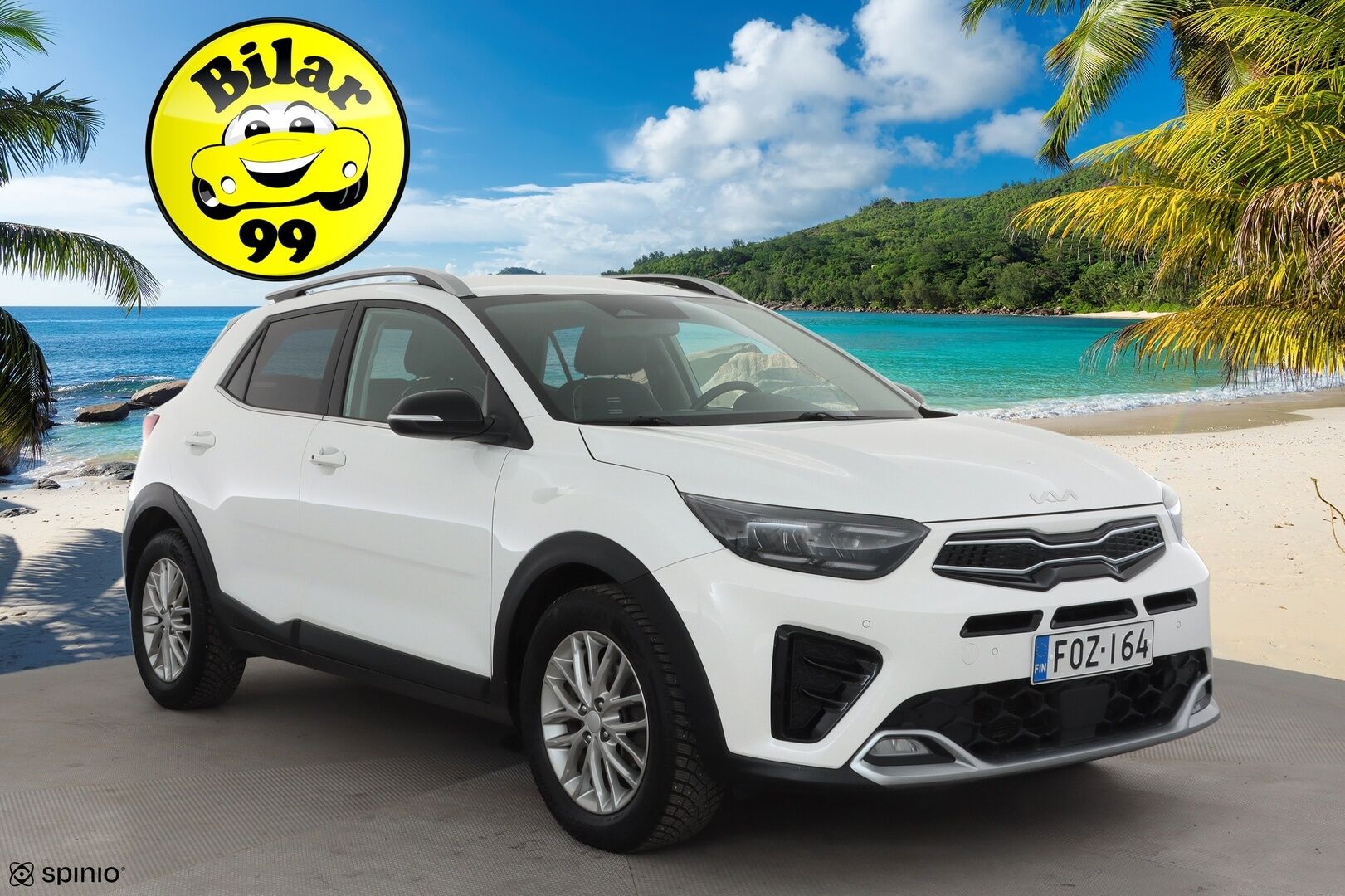 Kia Stonic 2022 1,0 T-GDI Mild-Hybrid 120hv GT-Line DCT * ACC / P.Kamera / Navi / Lohko + Sisäpistoke / LED / BILS * - Suomi-auto / Merkkihuollot / Kahdet renkaat aluvanteilla