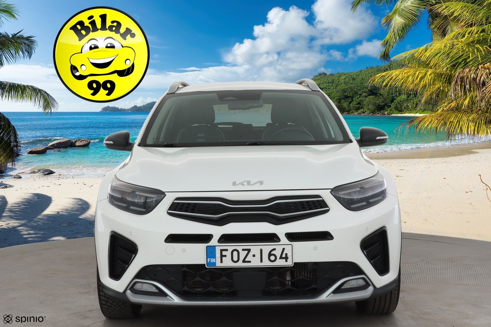 Kia Stonic 2022 1,0 T-GDI Mild-Hybrid 120hv GT-Line DCT * ACC / P.Kamera / Navi / Lohko + Sisäpistoke / LED / BILS * - Suomi-auto / Merkkihuollot / Kahdet renkaat aluvanteilla