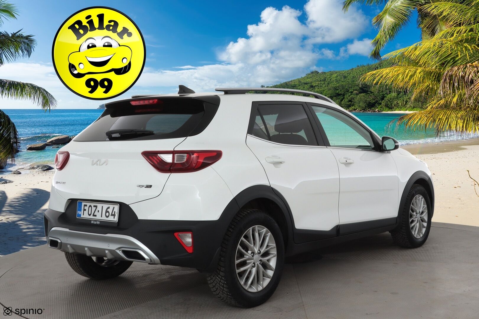 Kia Stonic 2022 1,0 T-GDI Mild-Hybrid 120hv GT-Line DCT * ACC / P.Kamera / Navi / Lohko + Sisäpistoke / LED / BILS * - Suomi-auto / Merkkihuollot / Kahdet renkaat aluvanteilla