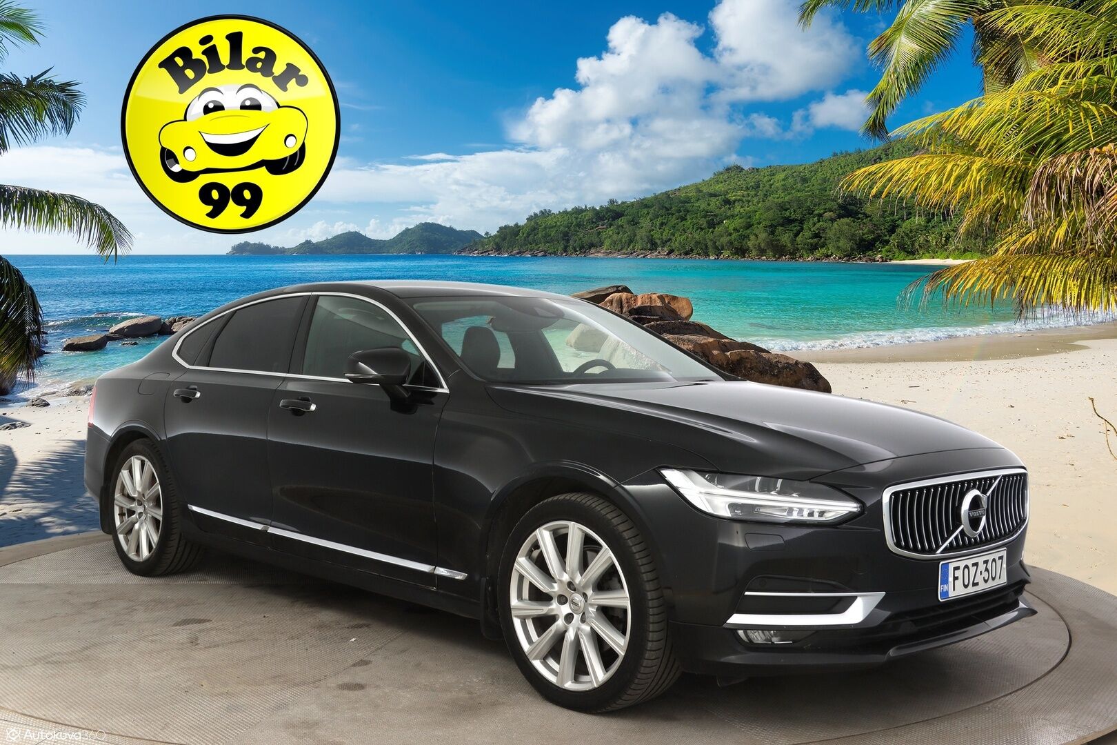 Volvo S90 2018 D4 Inscription aut - * Hyvillä varusteilla / Nahkasisusta / Lämmitettävä tuulilasi / BLIS / Sähköiset penkit muistilla / Peruutuskamera *