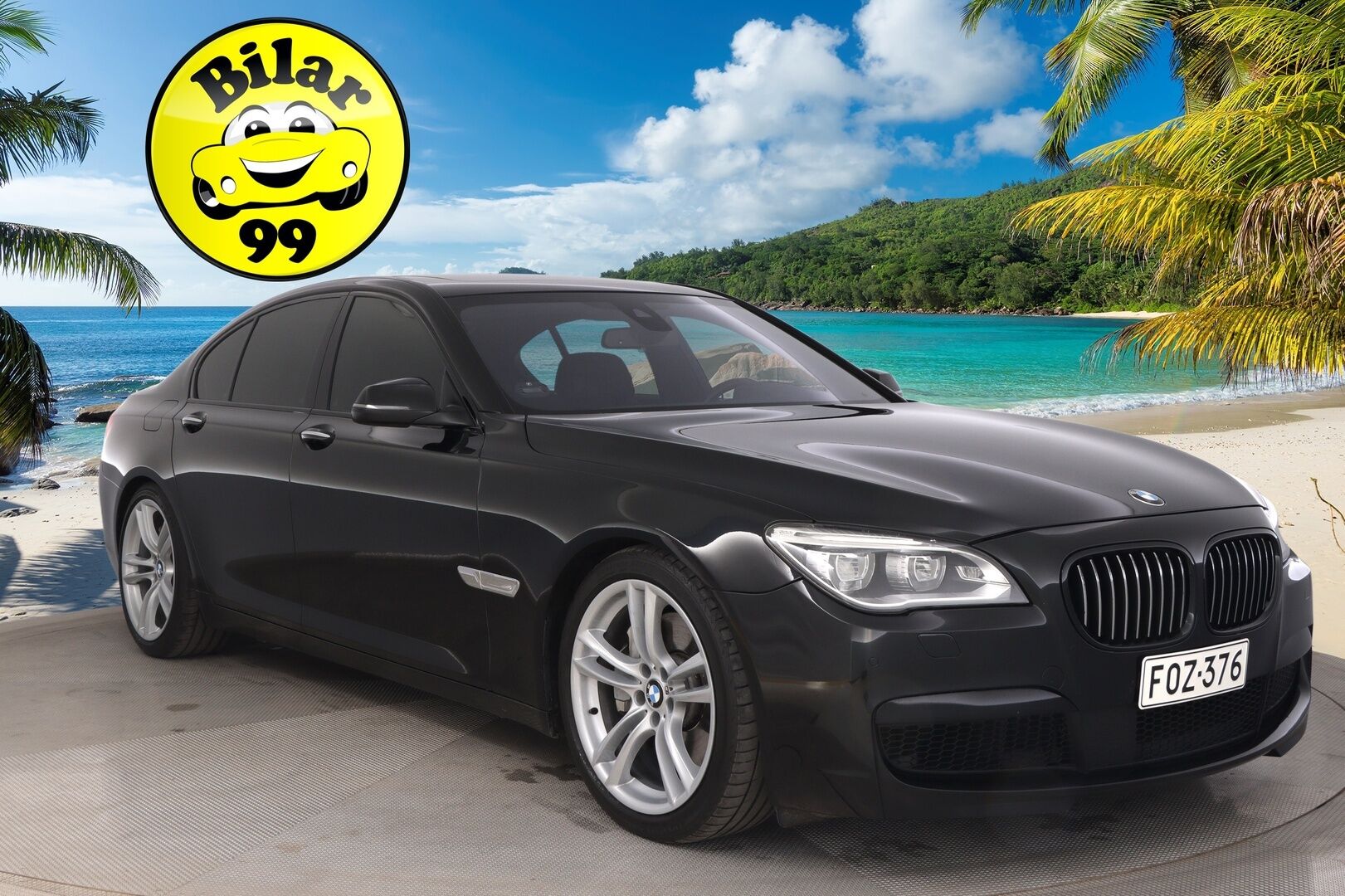 BMW 750d 2013 F02 Sedan 750dL TwinPower Turbo A xDrive M-Sport*HUD / ACC / Digimittaristo / kattoluukku / - *Webasto / Hifi / Soft Close* - HULLUT AVAJAISHULINAT KORKOTARJOUS 3,29 %