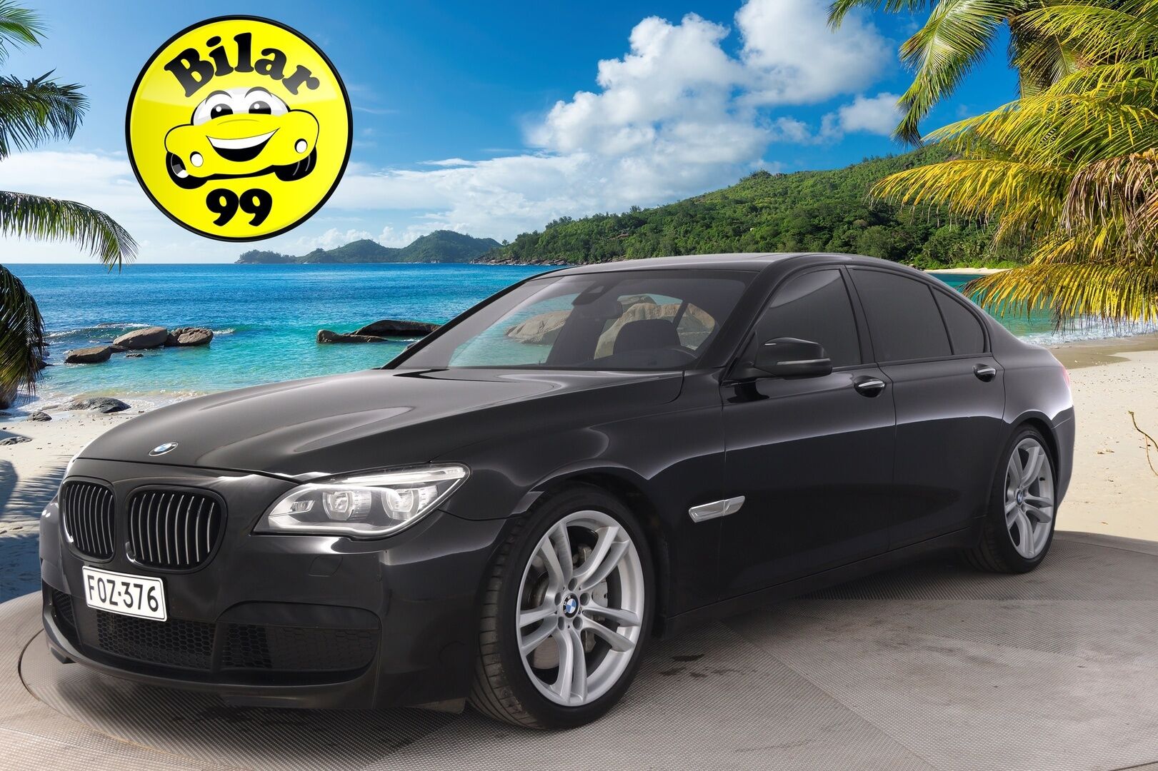 BMW 750d 2013 F02 Sedan 750dL TwinPower Turbo A xDrive M-Sport*HUD / ACC / Digimittaristo / kattoluukku / - *Webasto / Hifi / Soft Close* - HULLUT AVAJAISHULINAT KORKOTARJOUS 3,29 %