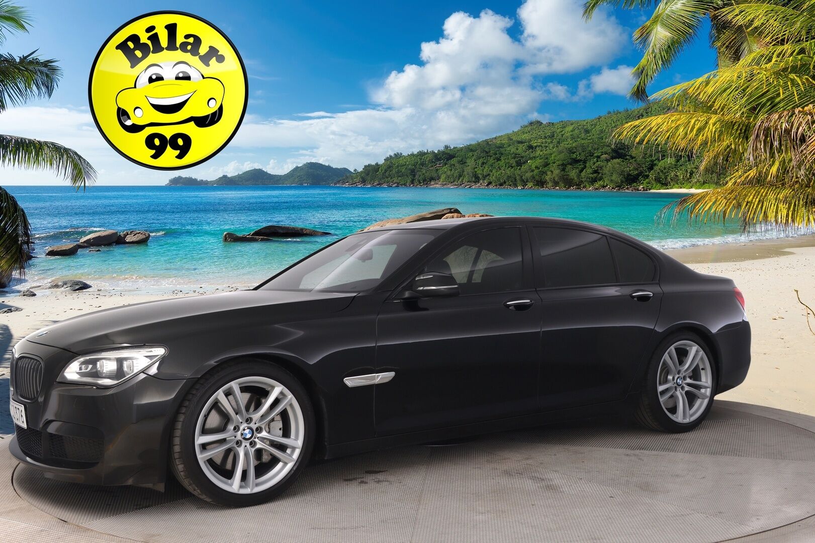 BMW 750d 2013 F02 Sedan 750dL TwinPower Turbo A xDrive M-Sport*HUD / ACC / Digimittaristo / kattoluukku / - *Webasto / Hifi / Soft Close* - HULLUT AVAJAISHULINAT KORKOTARJOUS 3,29 %