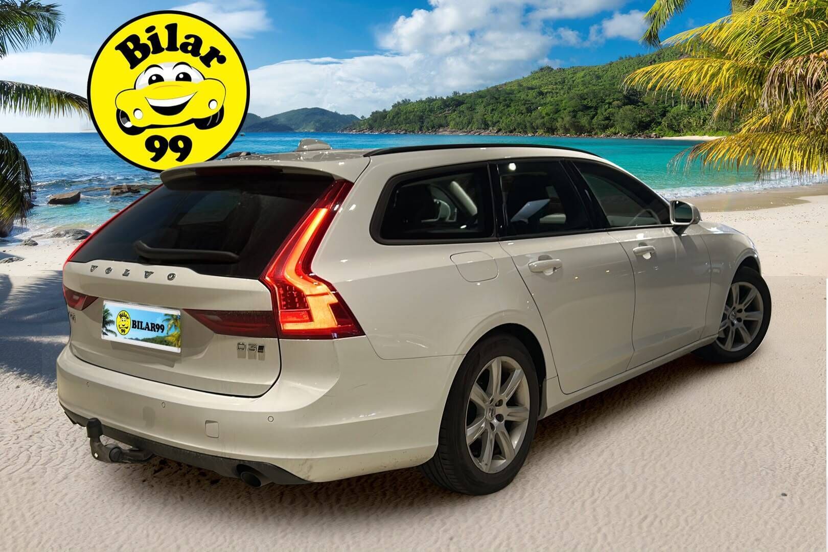 Volvo V90 2017 D3 AWD Momentum aut - Webasto | Adapt.Vakkari | Vetokoukku | Adapt.LED | Peruutustutka | Ratinlämmitys | EI ADBLUE! | Juuri Huollettu!