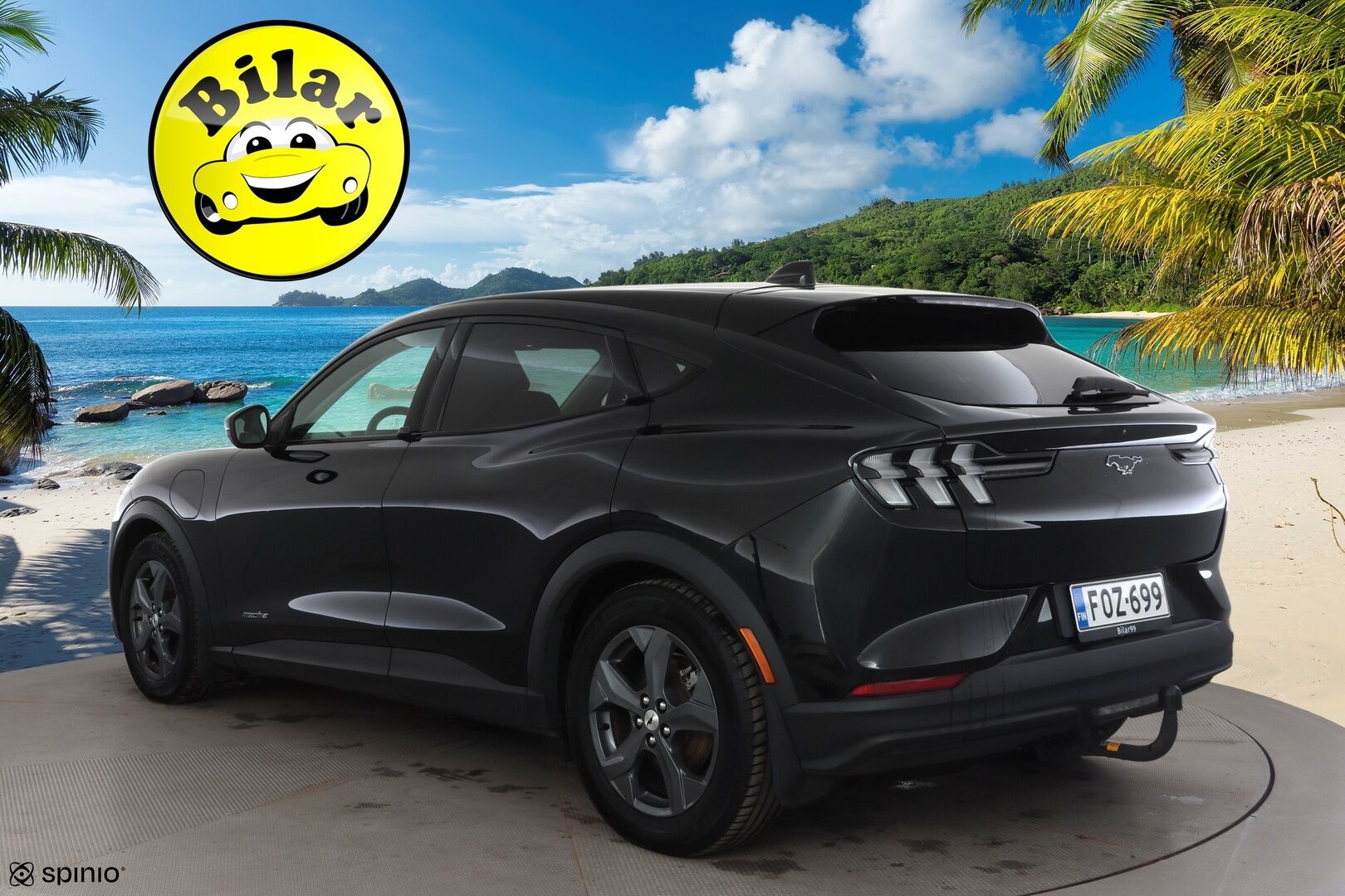 Ford Mustang Mach-E 2021 75kWh 269hv A1 RWD 5-ovinen - | ACC | Koukku | Nahkaverhoilu | P.kamera | Keyless | Lane Assist | BLIS | CTA | Lämm. ratti | Lämm. tuulilasi | 2x renkaat aluin | Merkkihuollot | 