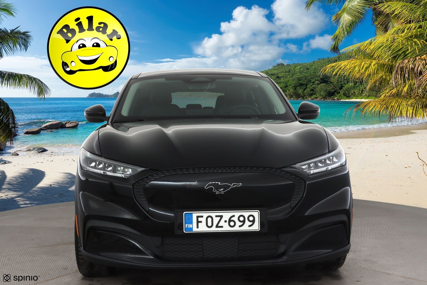 Ford Mustang Mach-E 2021 75kWh 269hv A1 RWD 5-ovinen - | ACC | Koukku | Nahkaverhoilu | P.kamera | Keyless | Lane Assist | BLIS | CTA | Lämm. ratti | Lämm. tuulilasi | 2x renkaat aluin | Merkkihuollot | 