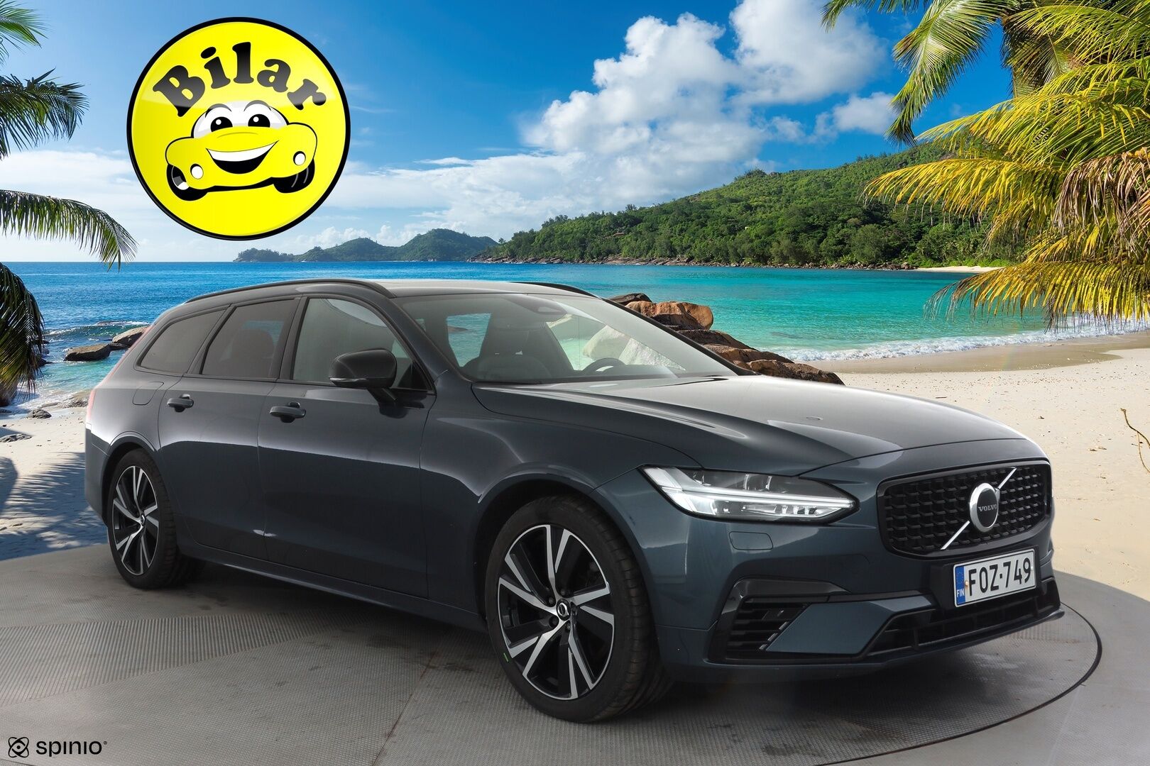 Volvo V90 2022 T6 TwE AWD Business R-Design aut - | Pilot assist | Webasto | Full-LED | Koukku | Panorama | Muistipenkit | P.kamera | Puolinahat | Keyless | Apple&Android | Suomi-auto | Kahdet Renkaat |